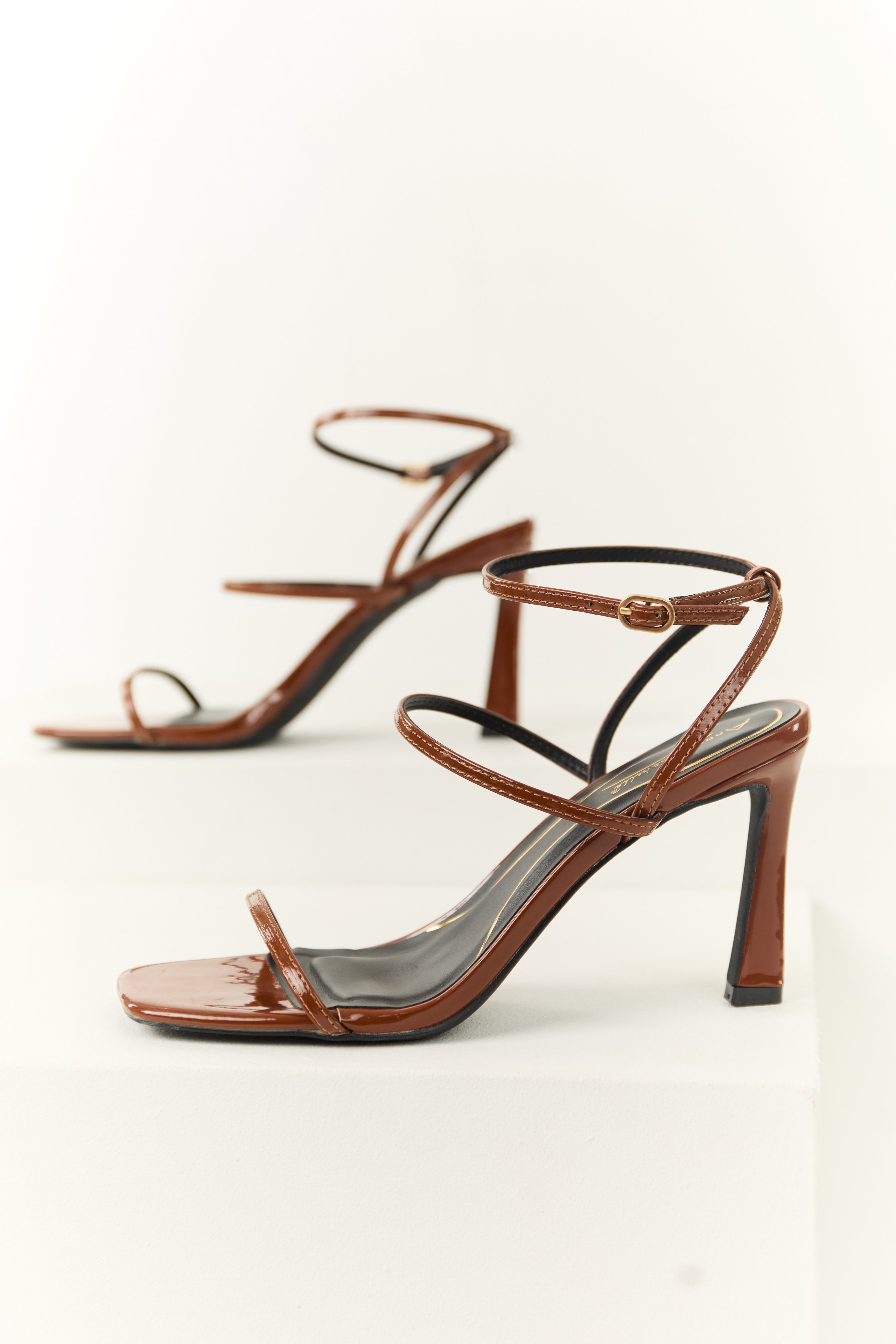 Square Toe Stiletto High Heel Shoes
