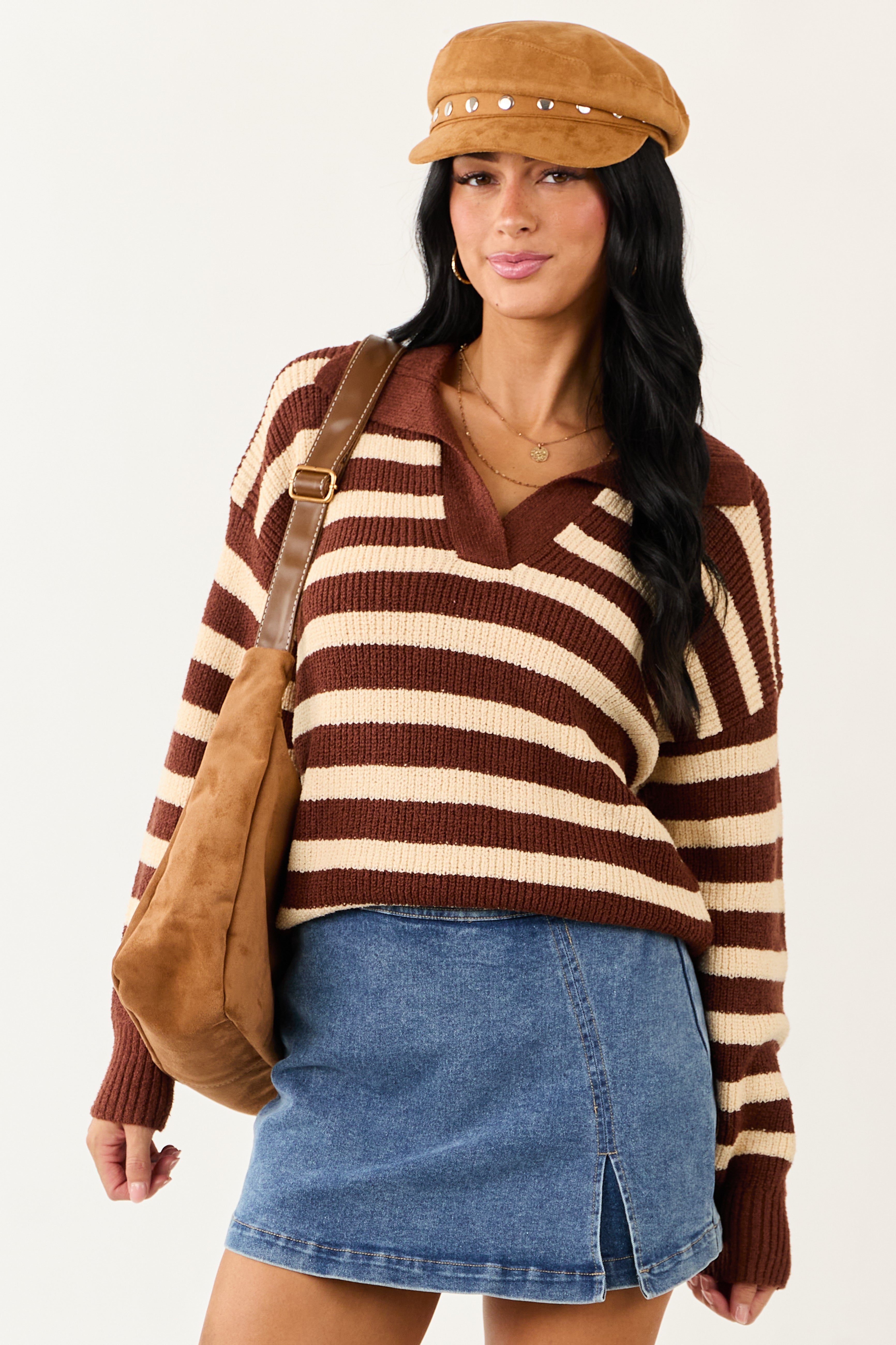 Cream-and-Cocoa-Striped-