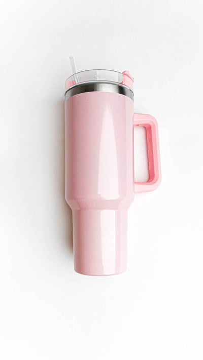 Baby Pink Iridescent 40oz Tumbler