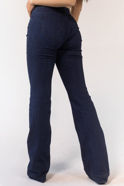 Bailey Dark Denim Flare Jeggings