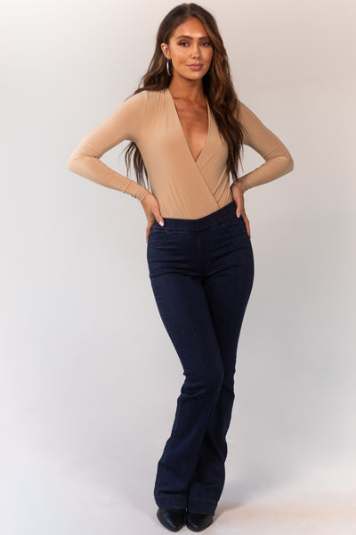 Bailey Dark Denim Flare Jeggings