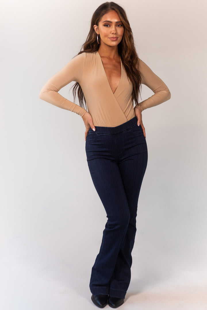 Bailey Dark Denim Flare Jeggings