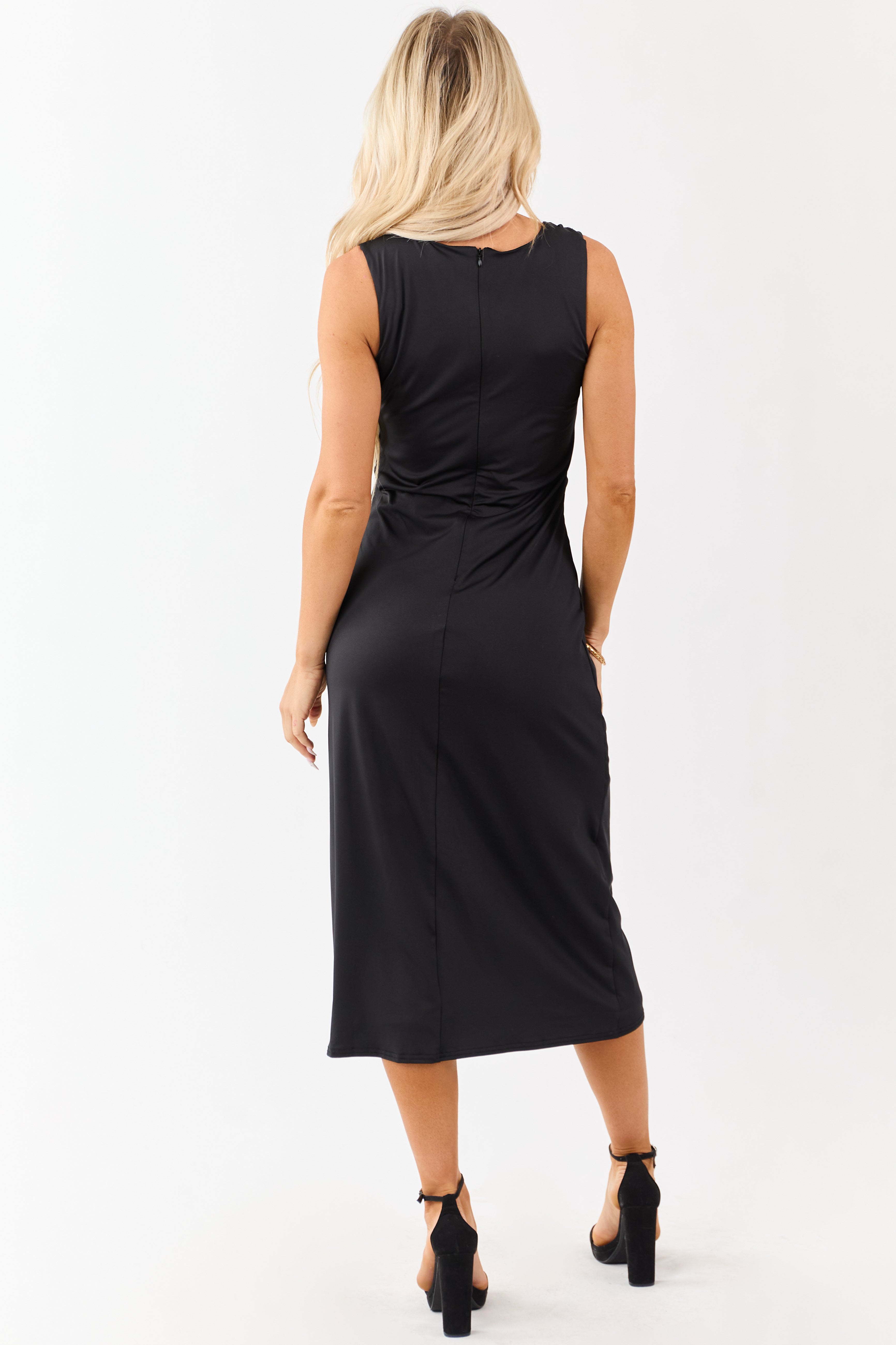 asymmetrical black midi dress Women Asymmetrical Off Shoulder Midi Dress Draped High Waist Pleated Formal Dress, Black, XS : Target