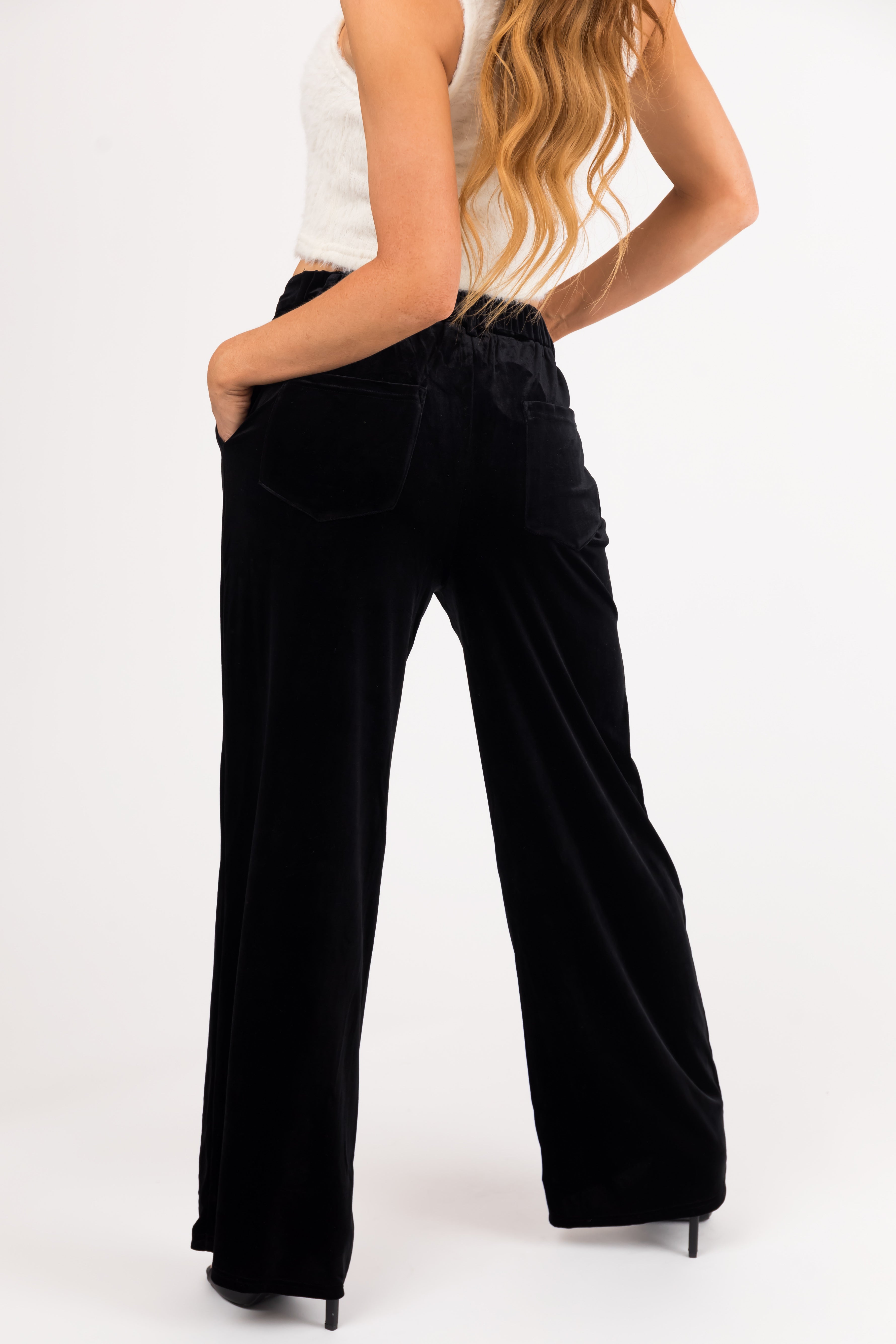 High Waist Velvet Pants – Marie's Fab Boutique LLC
