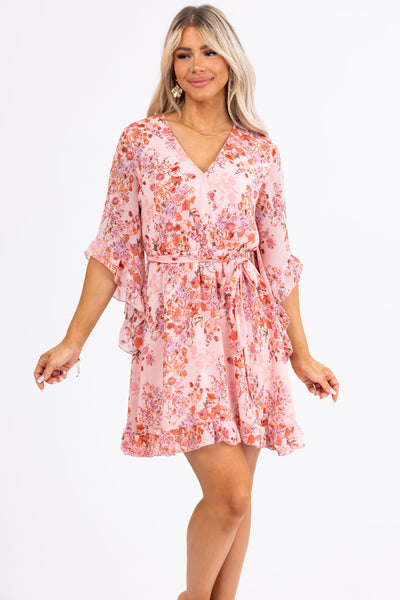 Carnation Fit and Flare Pleated Mini Dress | Lime Lush Boutique Carnation Fit and Flare Pleated Mini Dress | Lime Lush Boutique