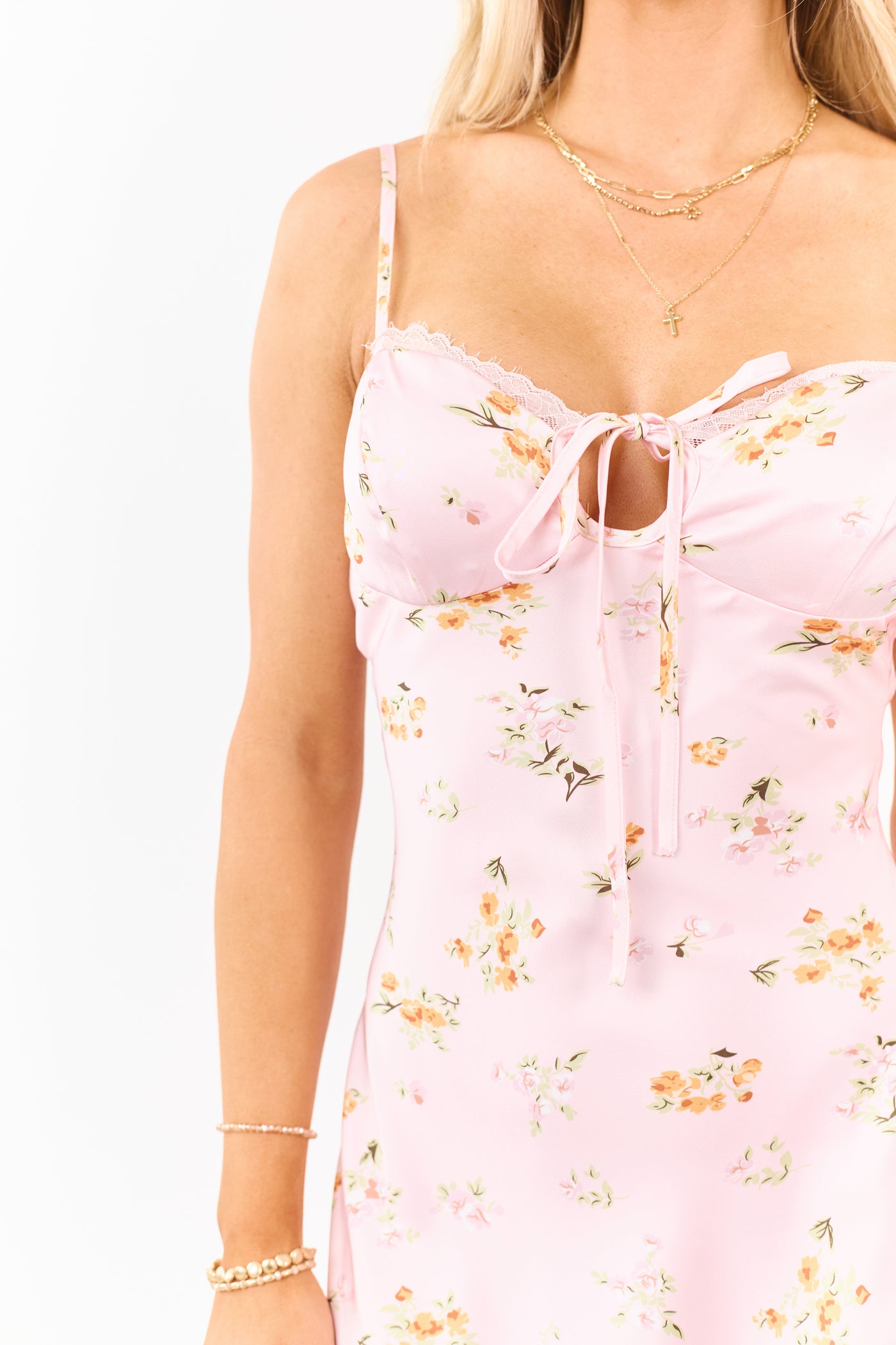 Blush Floral Print Silk Slip Mini Dress | Lime Lush Boutique Blush Floral Print Silk Slip Mini Dress | Lime Lush Boutique