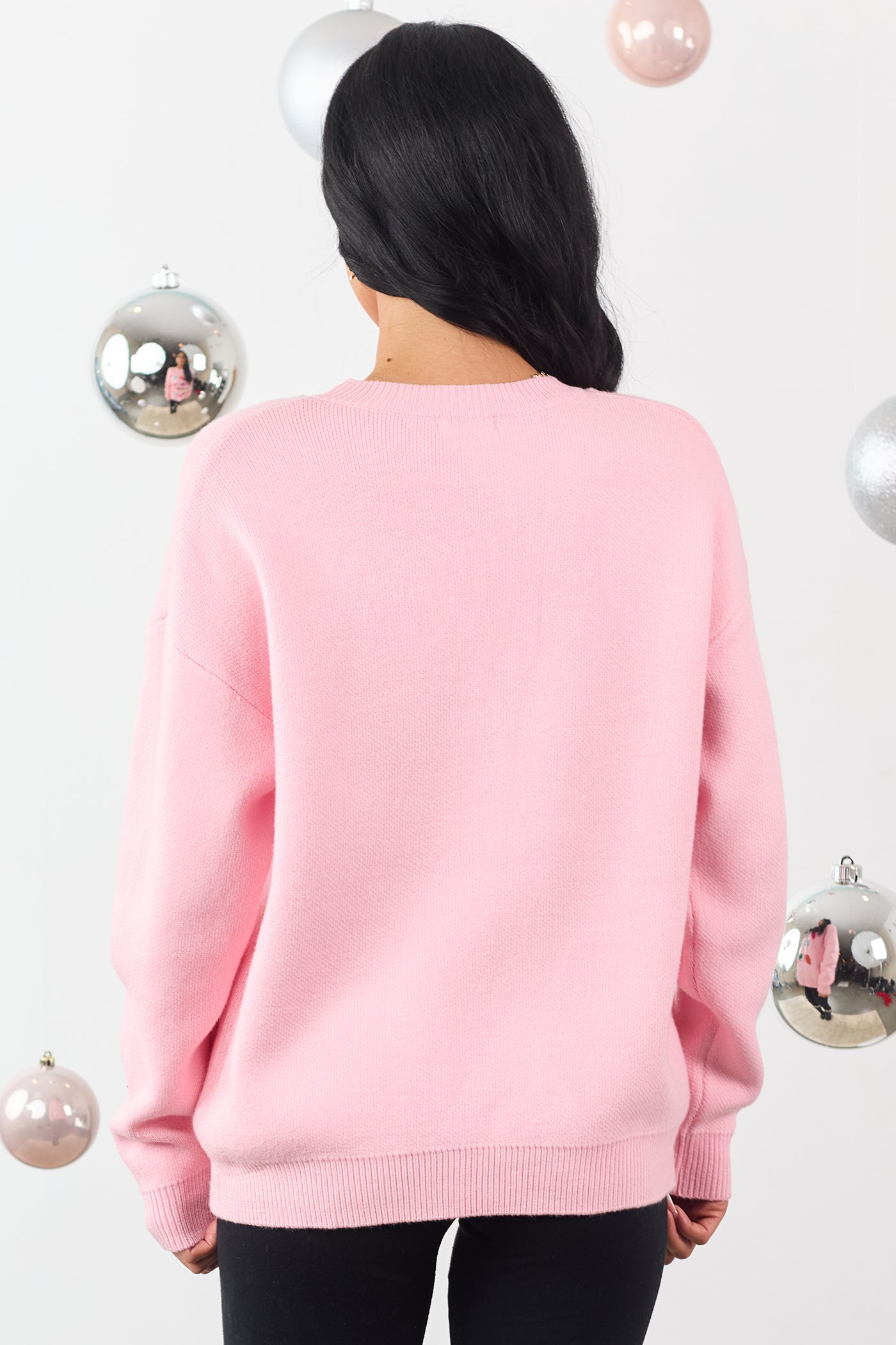 Carnation 'Deck the Halls' Holiday Graphic Sweater