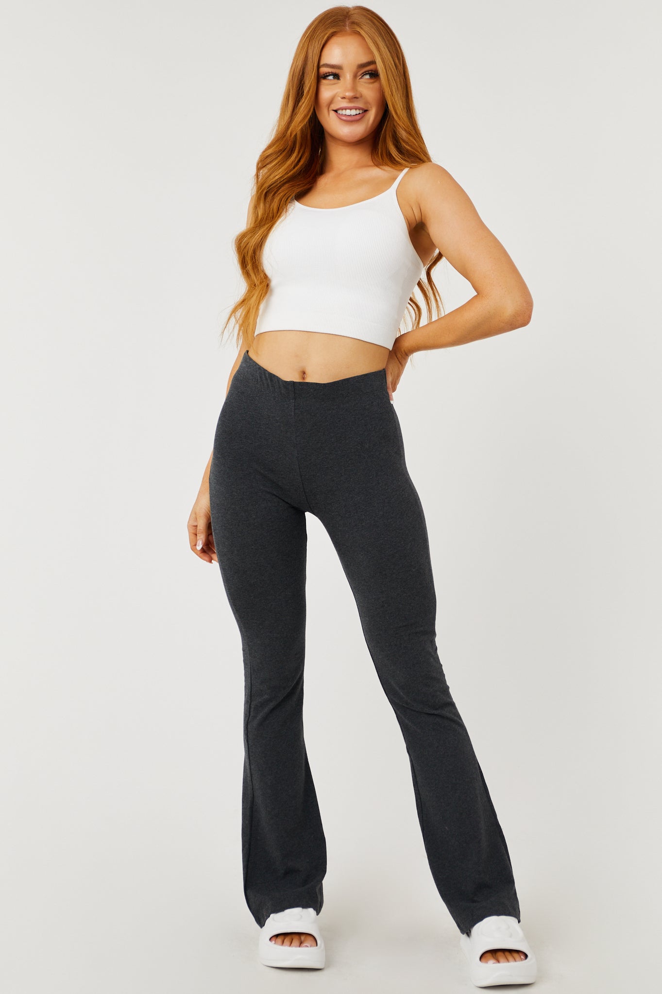 Super Soft Flare Yoga Pants - Black | Women's Pants | Sweaty Betty