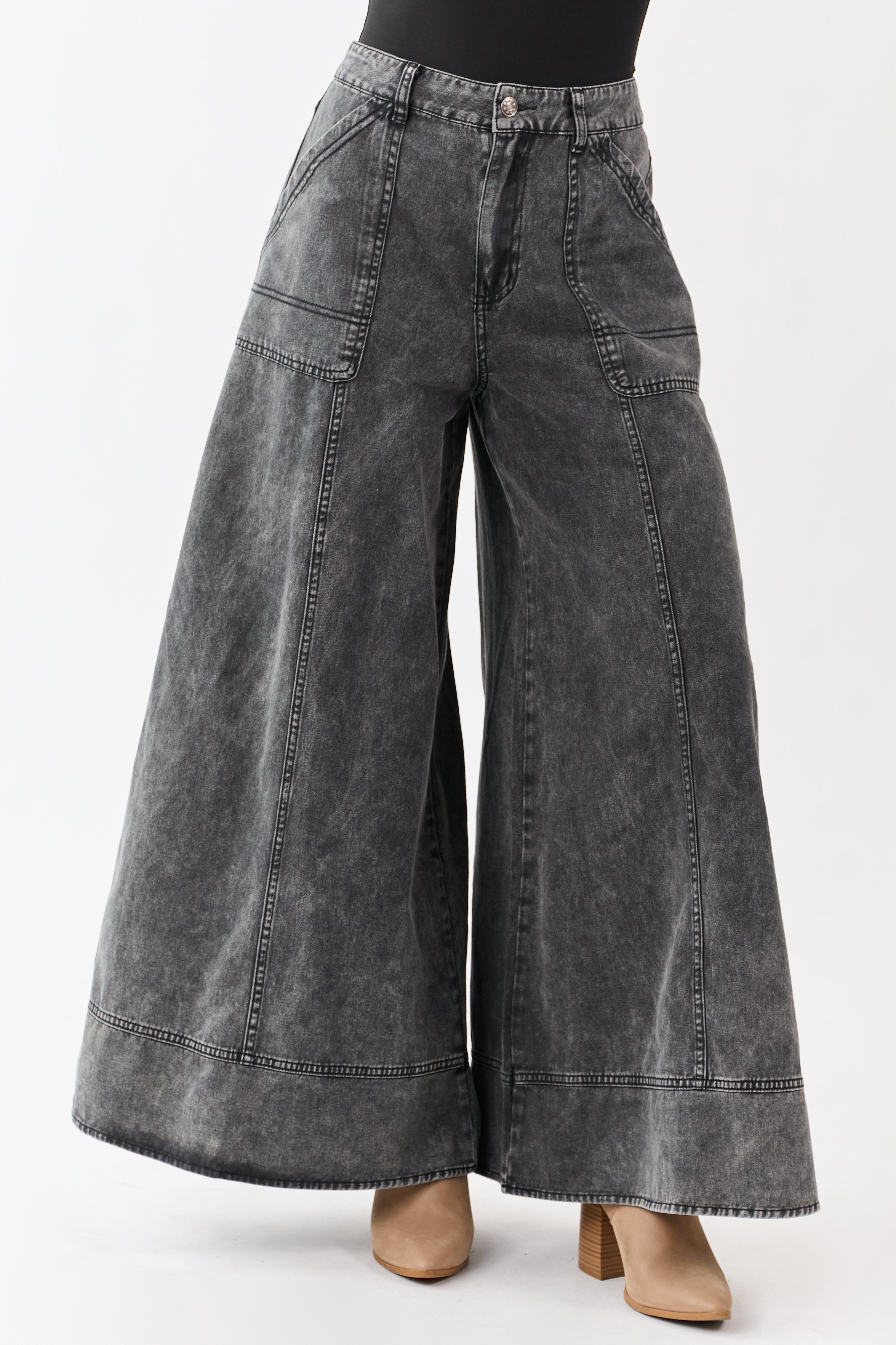パンツ marno Yves denim pants /  gray Yves denim 1サイズ gray marno Yves denim pants – MARNO Yves denim