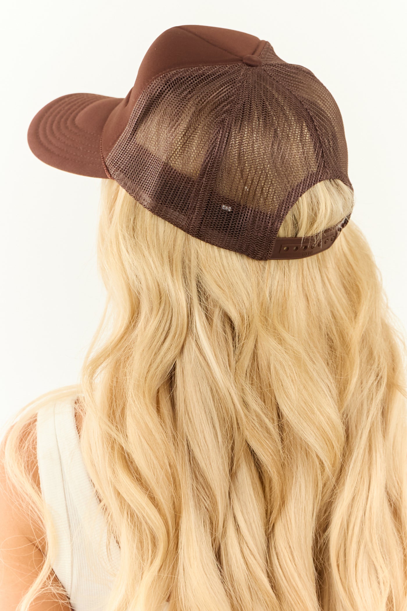 Chocolate 'Cowgirl Era' Embroidered Trucker Hat