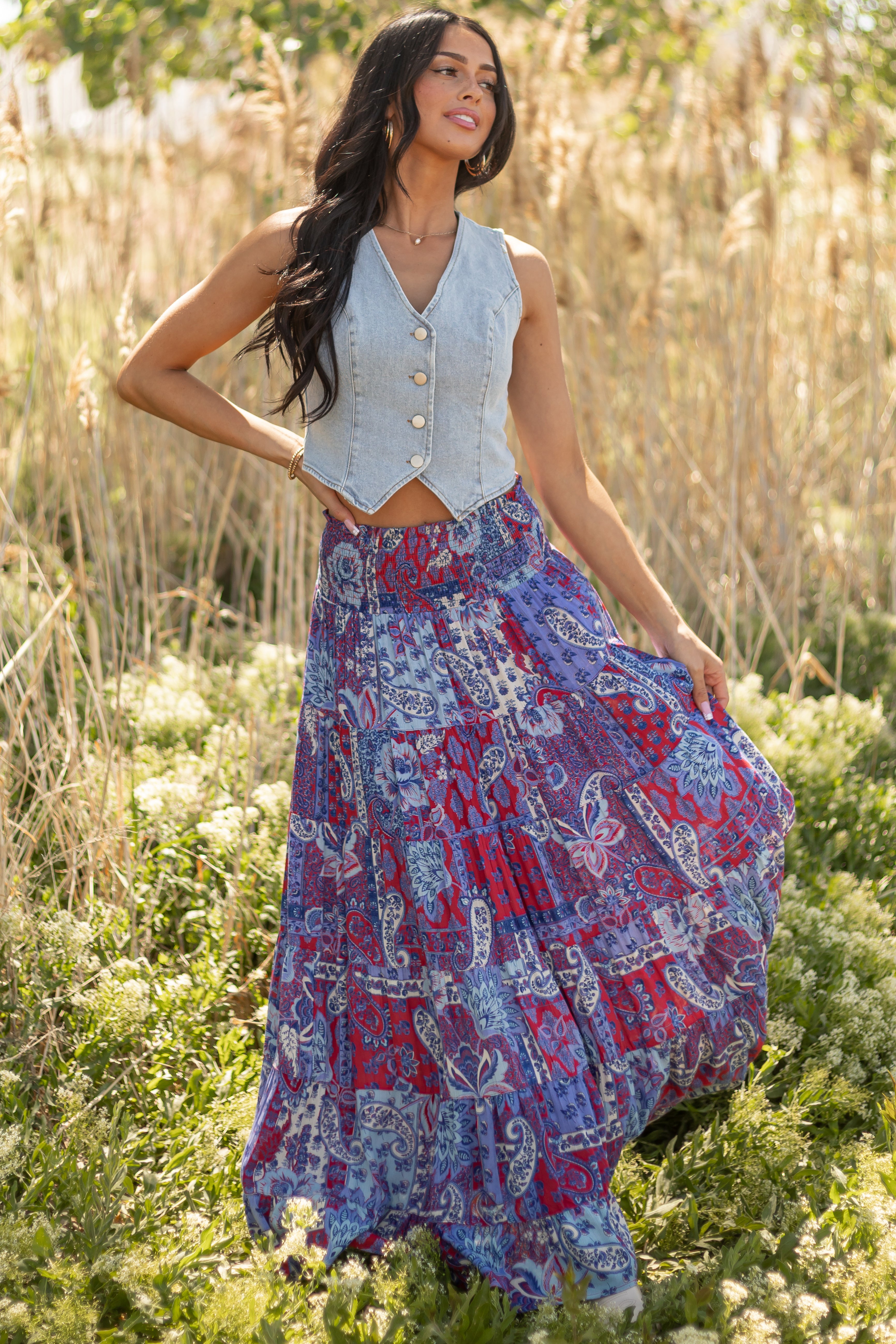 suki Cobalt-Paisley-Floral-Print-