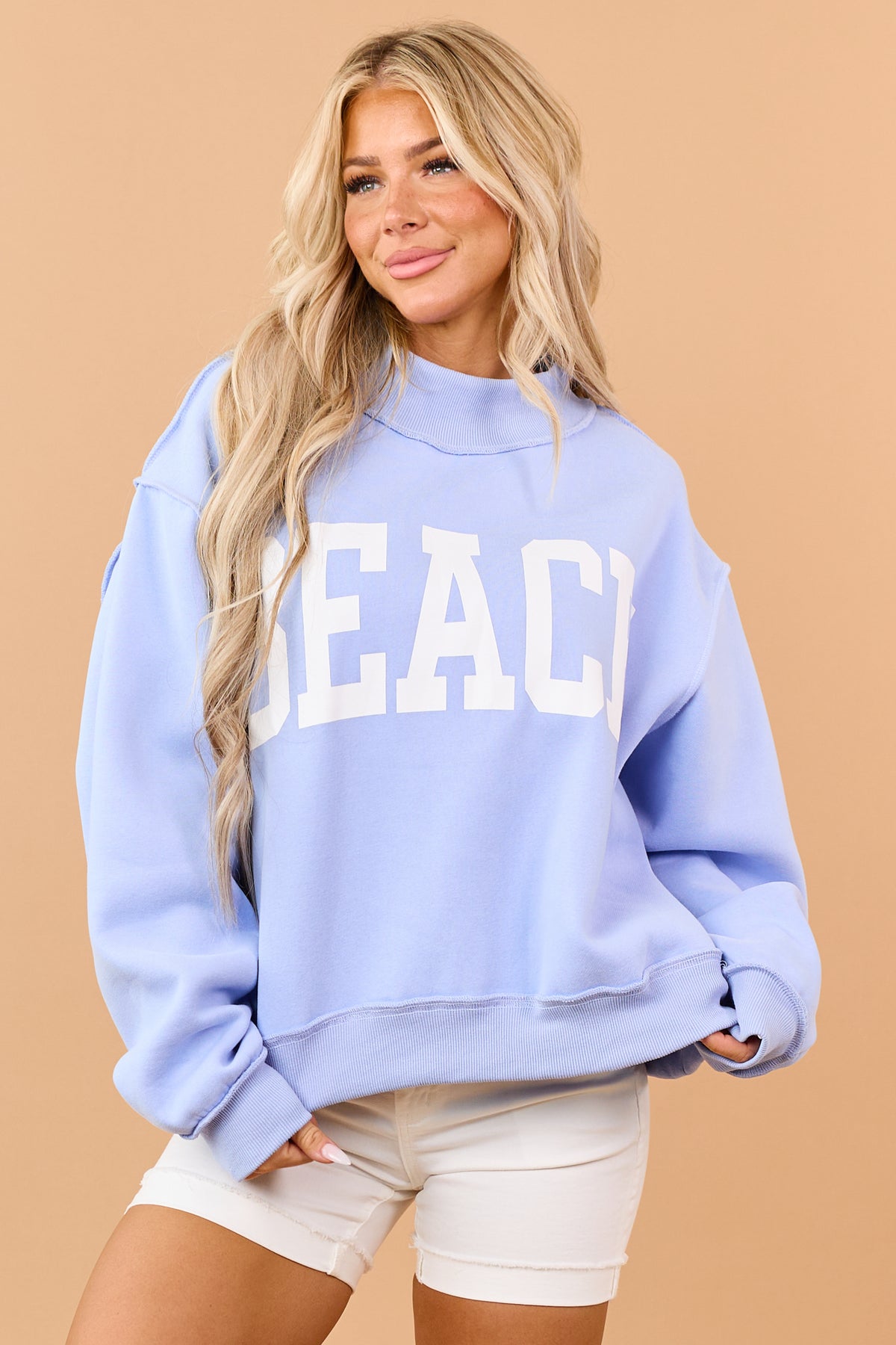 Cornflower 'Beach' & 'Lake' Reversible Sweatshirt