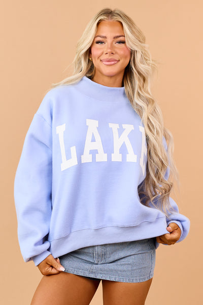 Cornflower 'Beach' & 'Lake' Reversible Sweatshirt