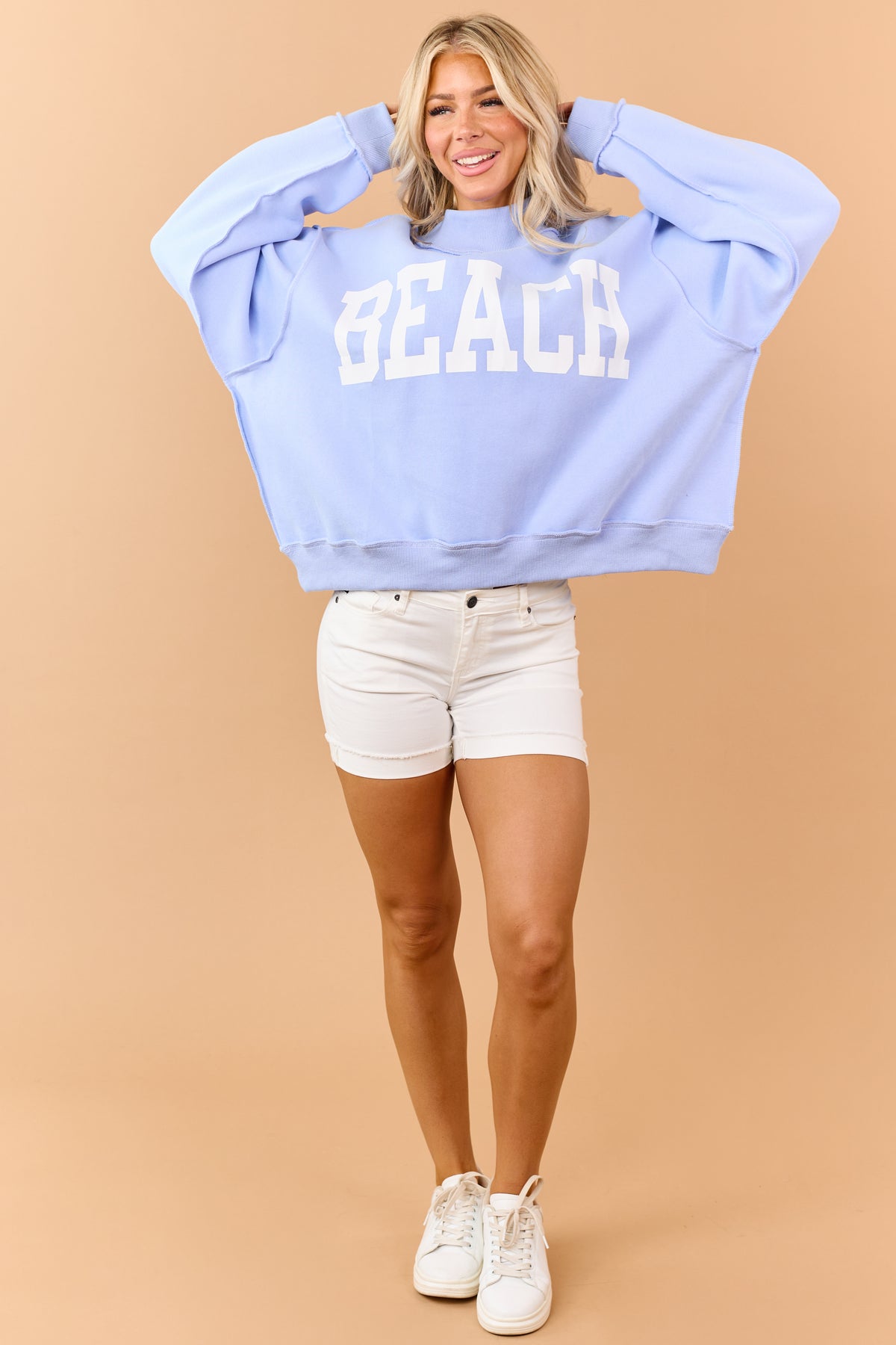 Cornflower 'Beach' & 'Lake' Reversible Sweatshirt