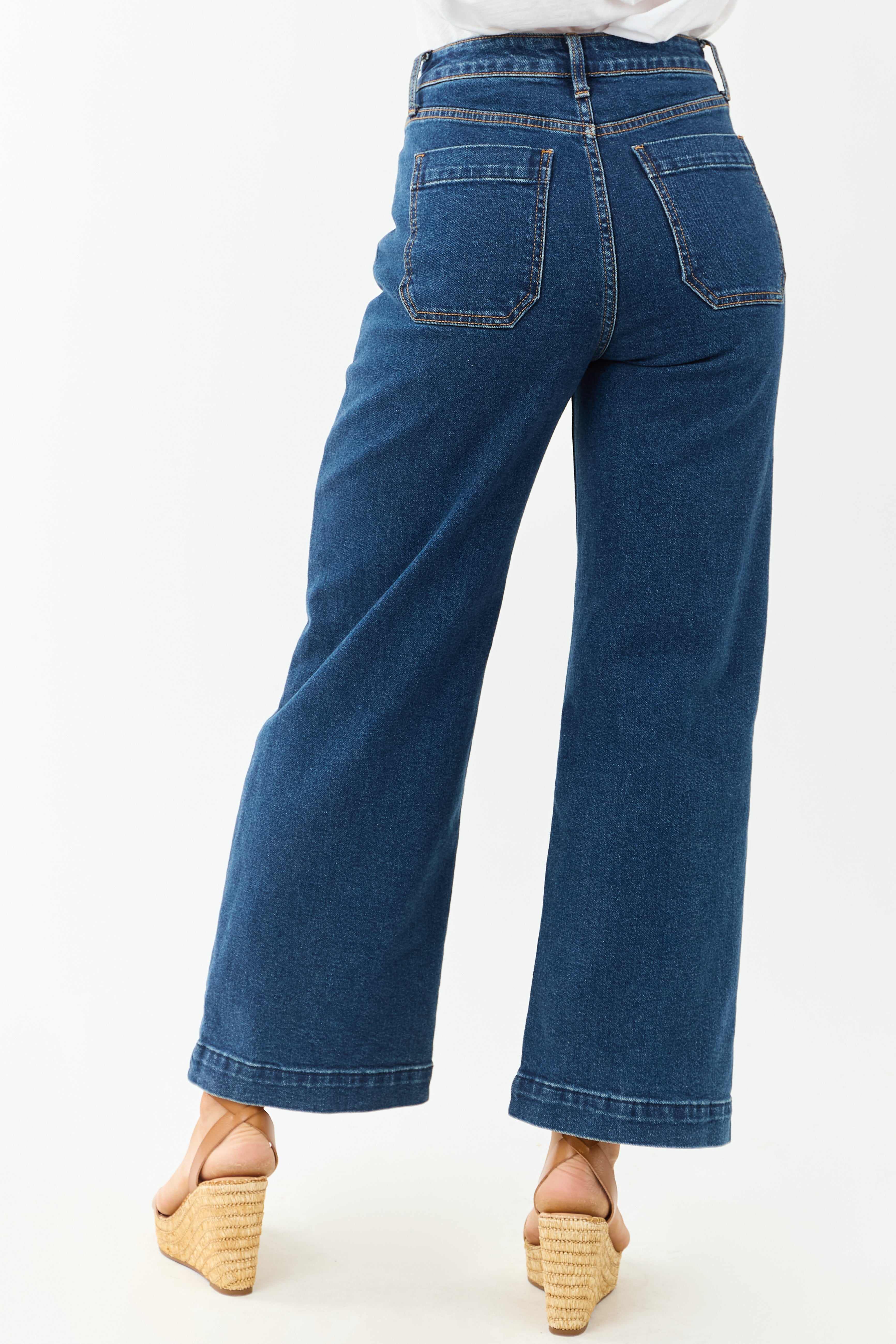 ★LALAFOX★BRUSH WASHING DENIM PANTS BRUSH WASHING DENIM PANTS BLUE BQ2DP006 | TheAmall