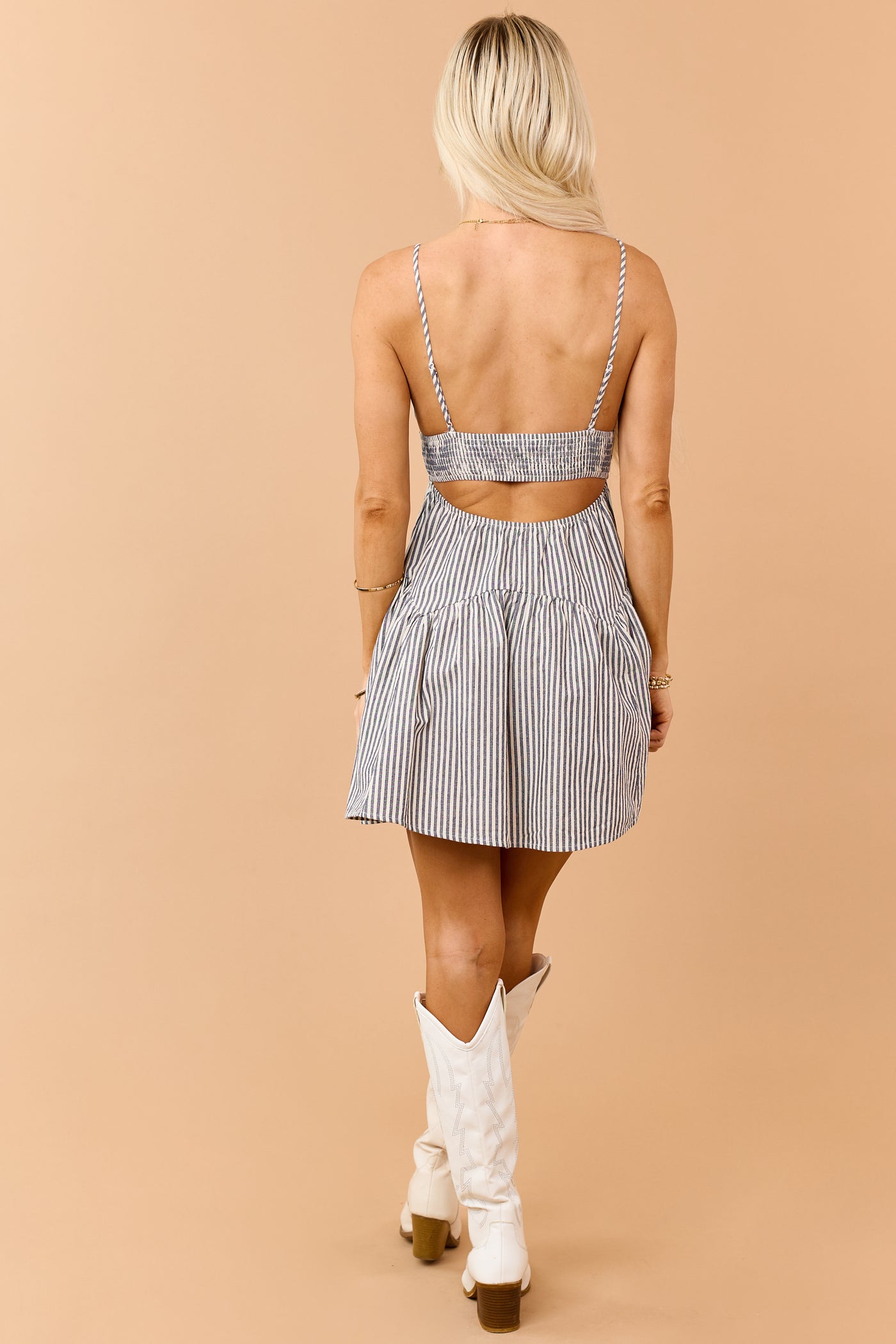 smocked waist cotton dress Brooks Brothers Women's Cotton Voile Smocked-Waist Dress | White