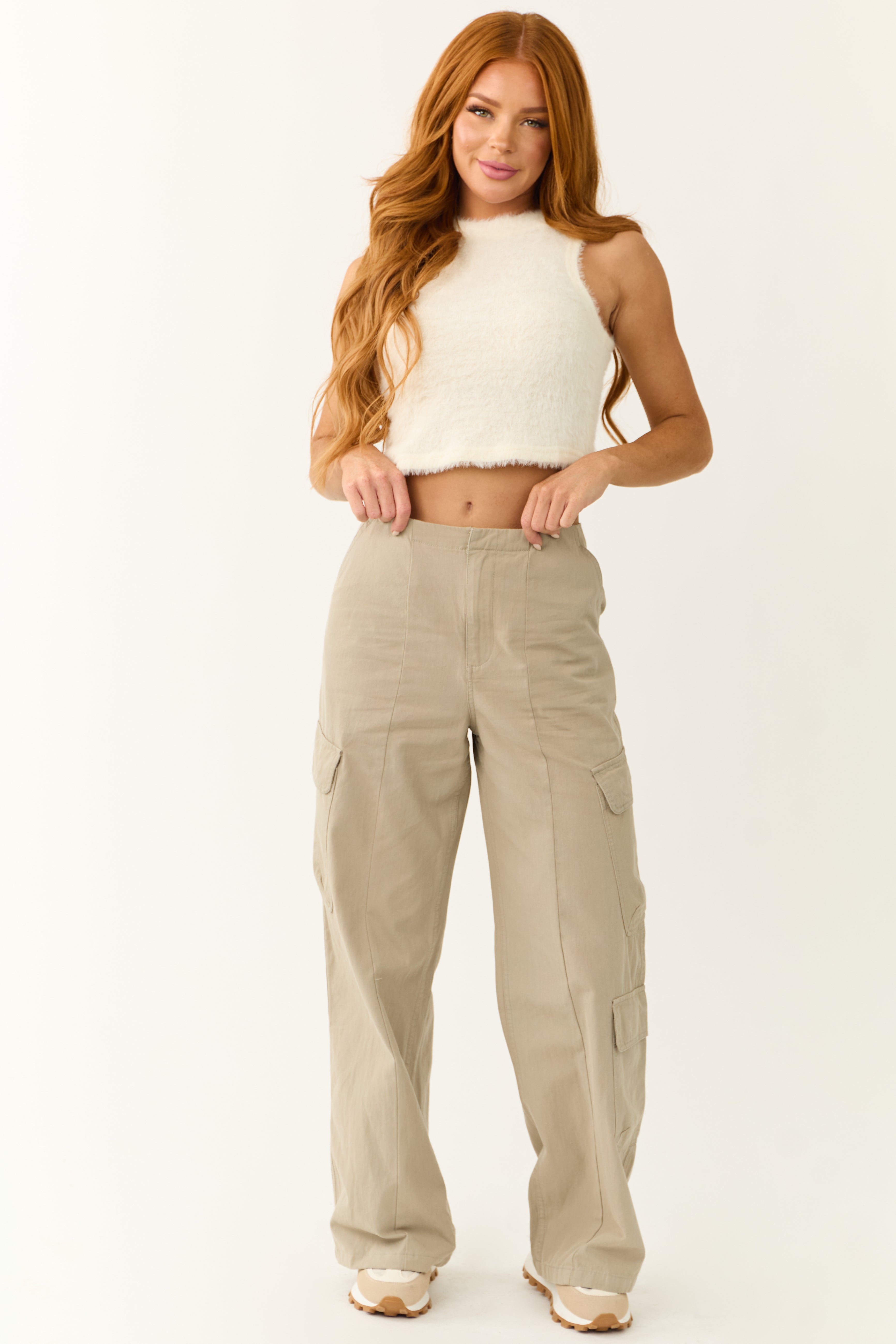 【COLOR iN ID】Lush Daily Big Cargo Pants COLOR iN ID】Lush Daily Big Cargo Pants