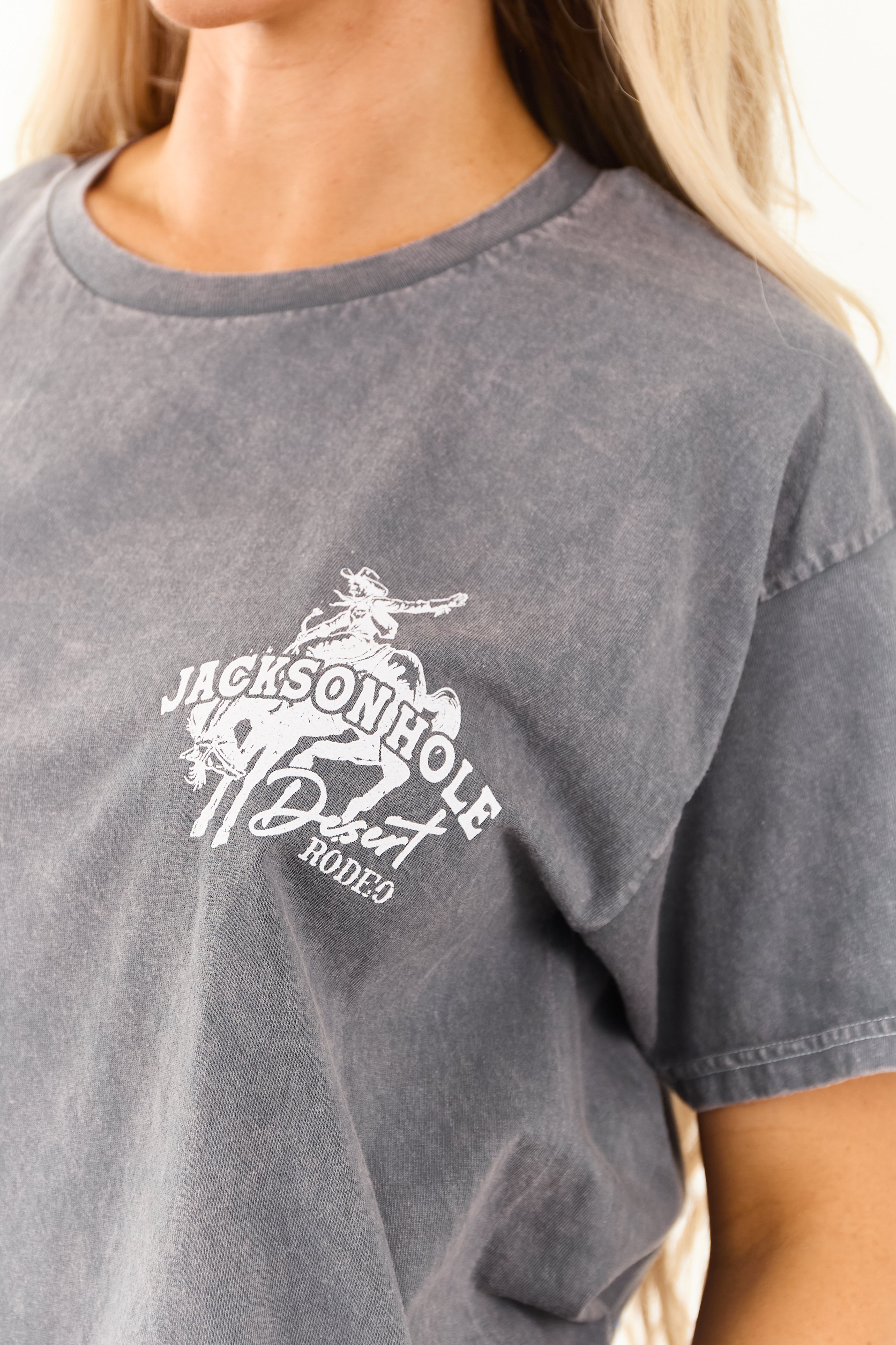 Graphite 'Jackson Hole' Graphic Cotton Tee