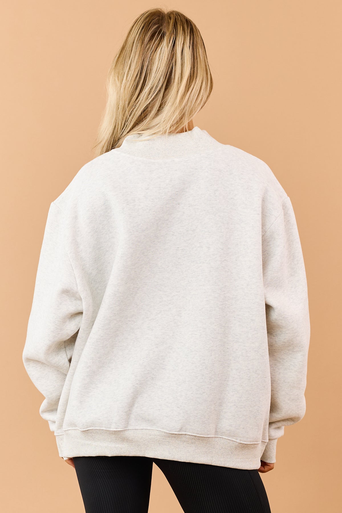 Heather Grey 'Santa Baby' & 'Santa's Fav' Sweatshirt