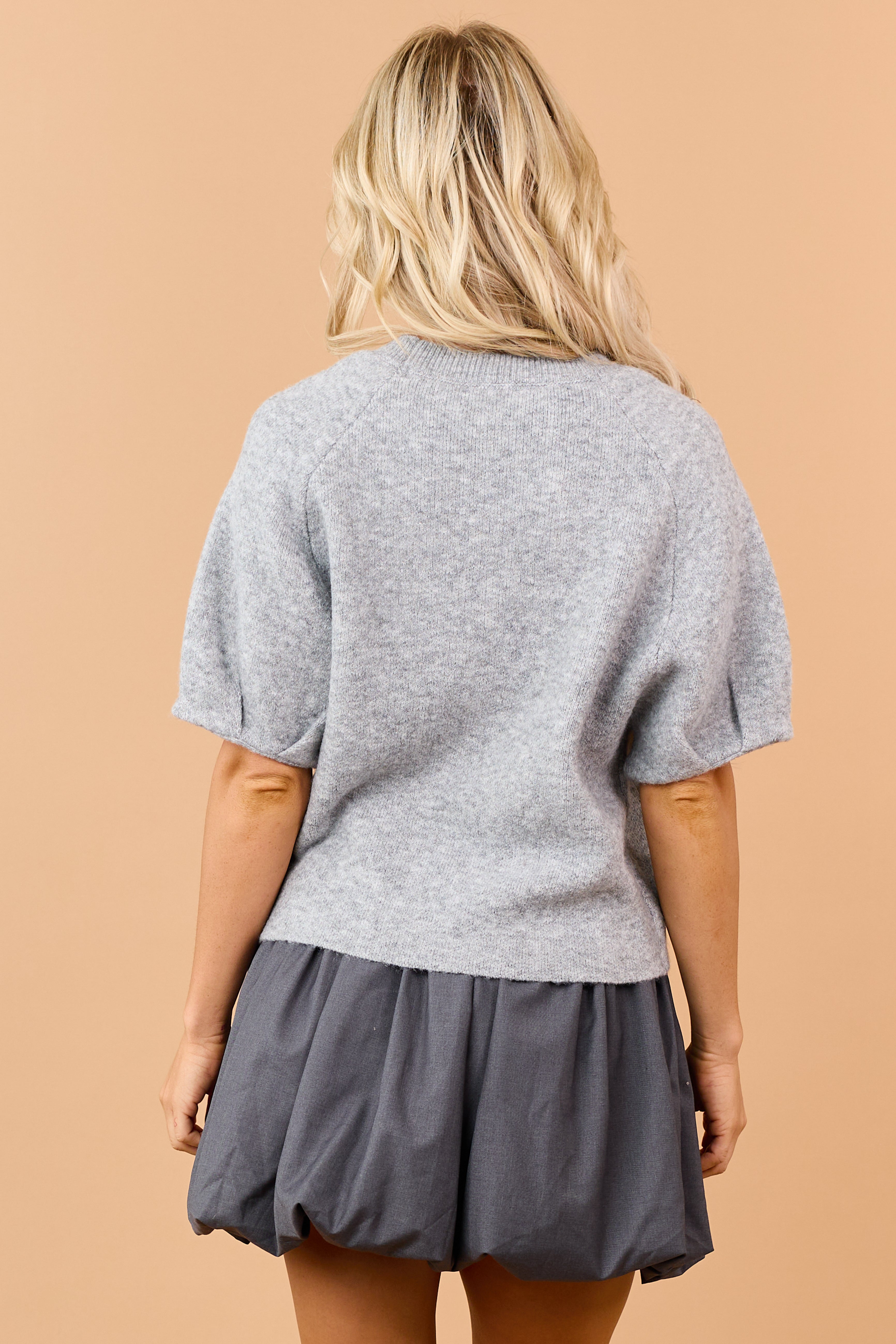 Heve Puff Shell Tops グレー 新品・タグ付き heve Puff Shell tops