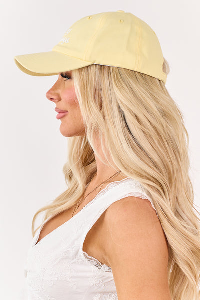 Honeysuckle "Lazy Sundays" Embroidered Baseball Cap