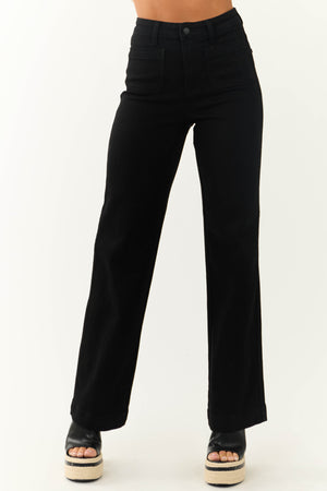 Judy Blue High Waist Jeans with Patch Pockets main image 1