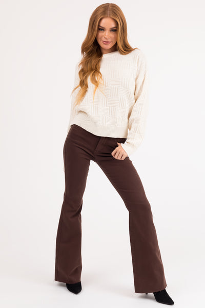 Judy Blue Cocoa High Waisted Flare Jeans