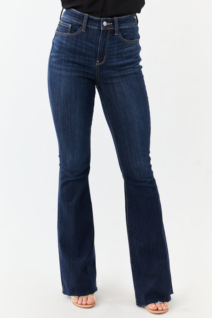 Judy Blue Dark Wash Stretchy Flare Leg Jeans