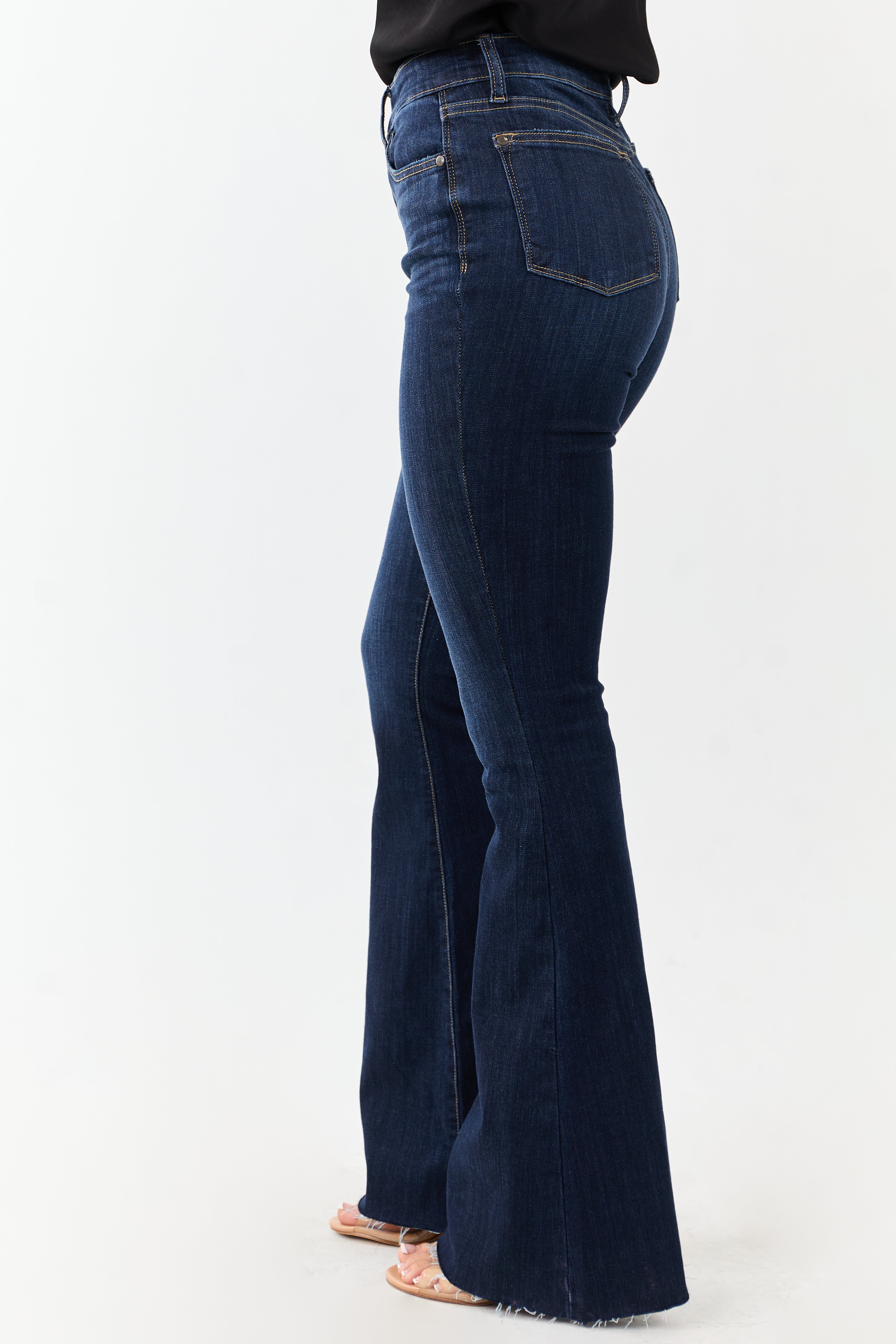 Judy Blue Dark Wash Stretchy Flare Leg Jeans