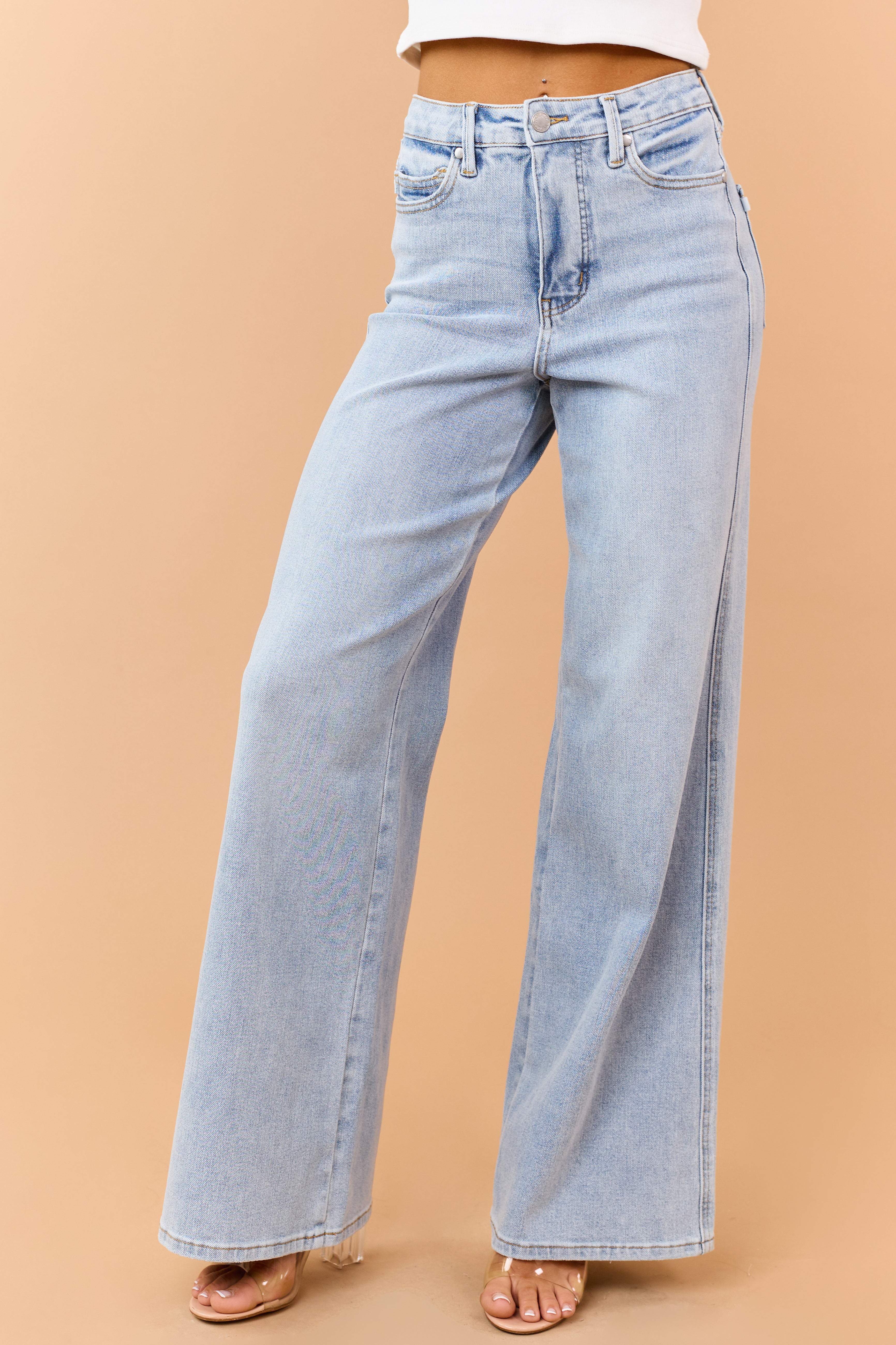Judy-Blue-Light-Wash-Wide-Leg-