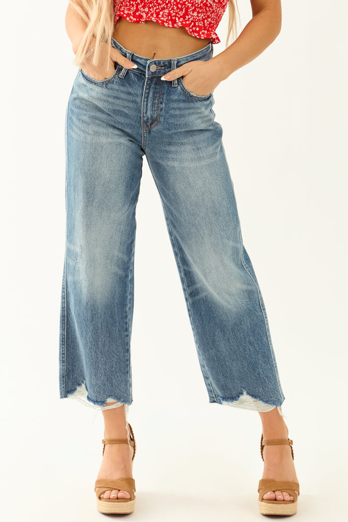 Jeans ONLY Onljudy LW Wide Leg DNM Tai – Donna, Gamba Larga, Comfort E Stile Per Tutti I Giorni