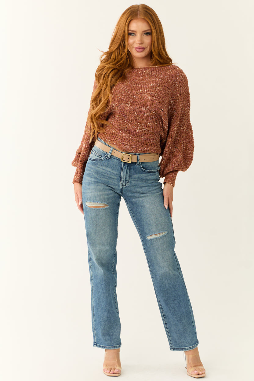 Plus Distressed lite Judy Blue Jeans main image 0