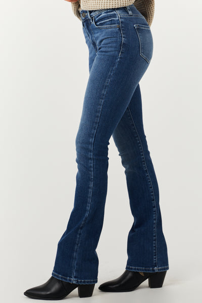 KanCan Medium Wash High Rise Skinny Bootcut Jeans