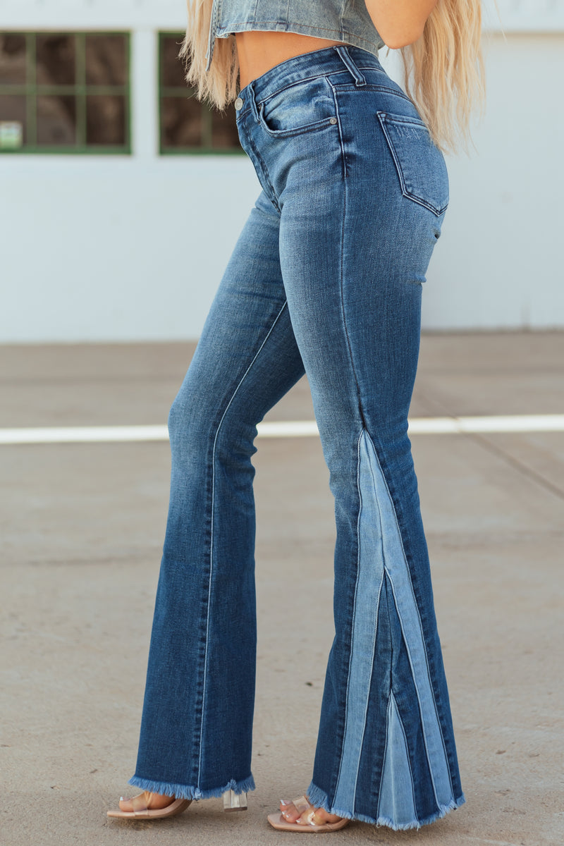 KanCan White Denim Peplum Jacket