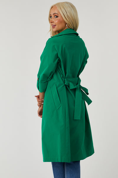 Lex Jade Lightweight Long Trench Coat