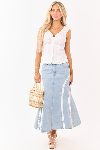 スカート Melt the lady front hook flare skirt Bubbles - melt the lady メルトザレディback pleats skirtの通販 by