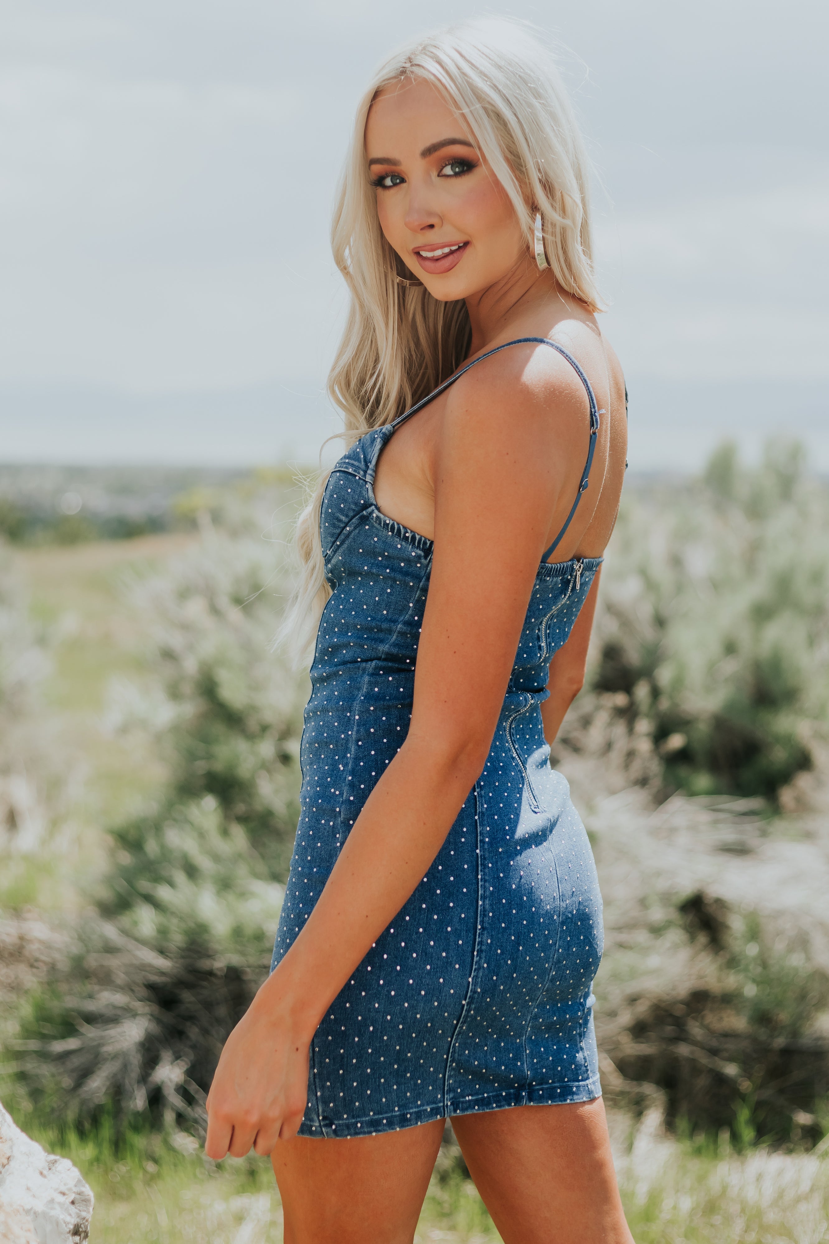 Atun Dress, Dark Denim – Bliss & Belle Boutique