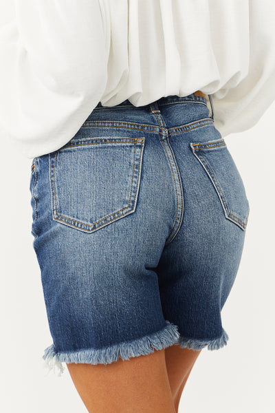 Medium Washed 90s Vintage Bermuda Shorts