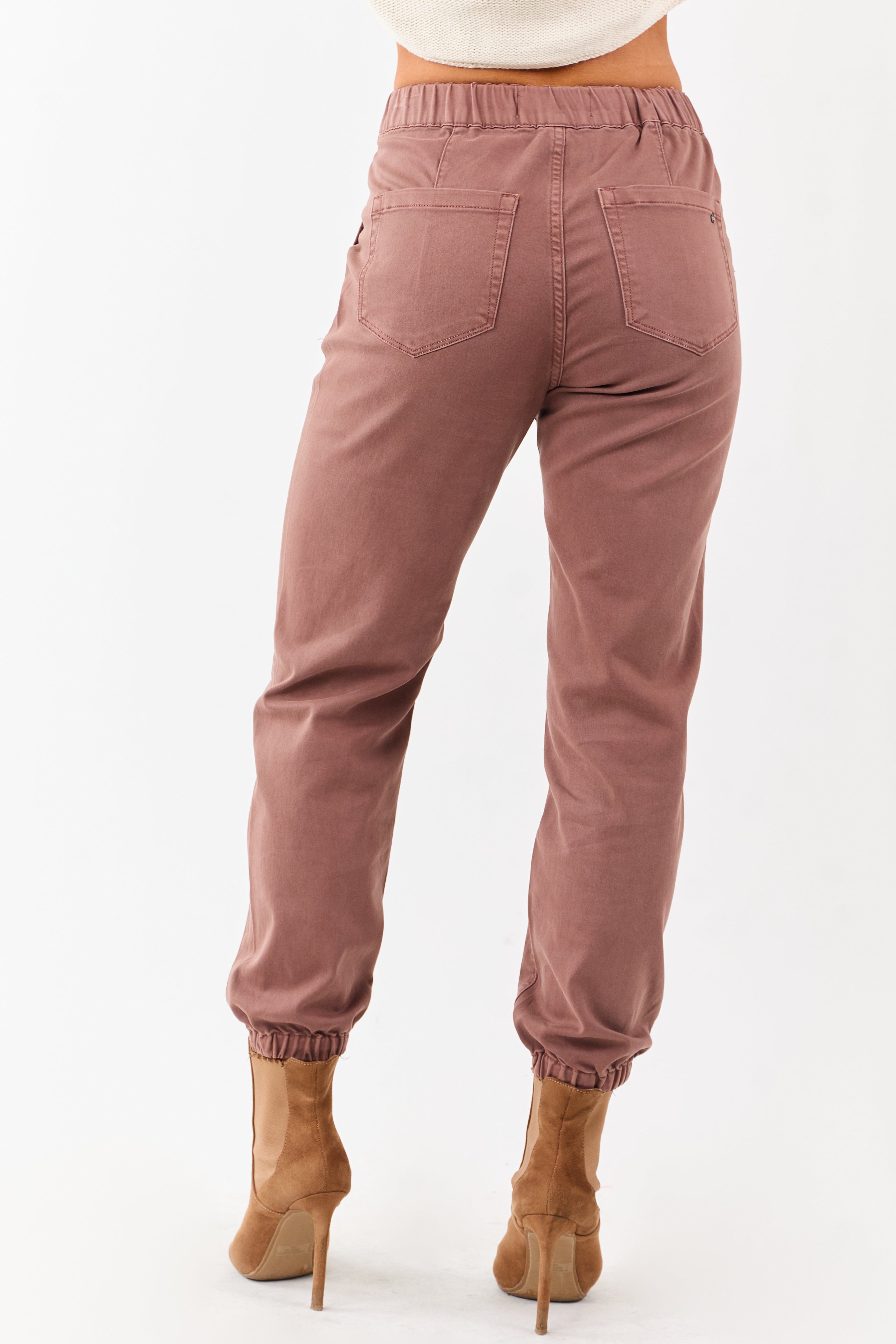 Mica Denim Sienna Cropped Jogger Jeans