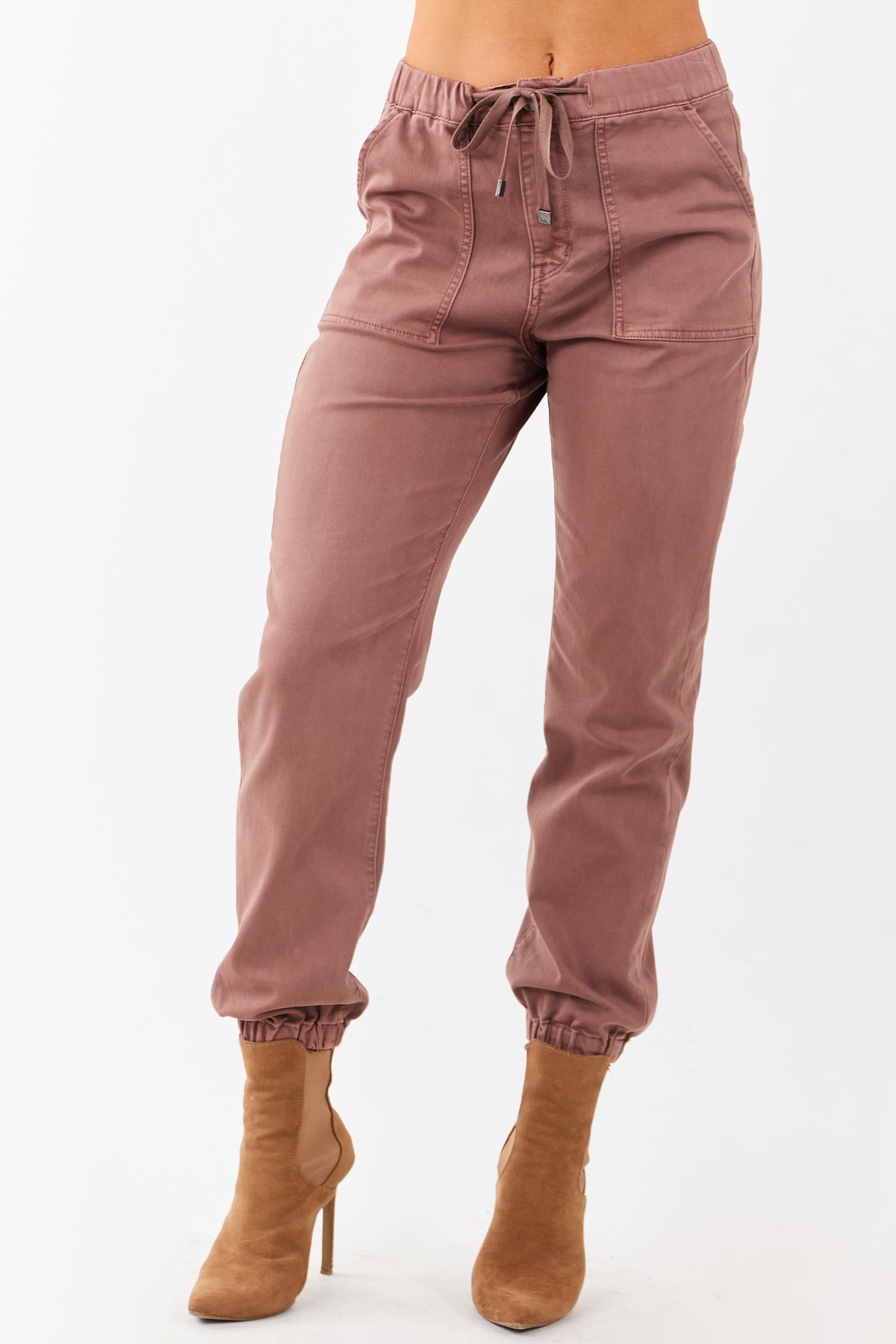Mica Denim Sienna Cropped Jogger Jeans