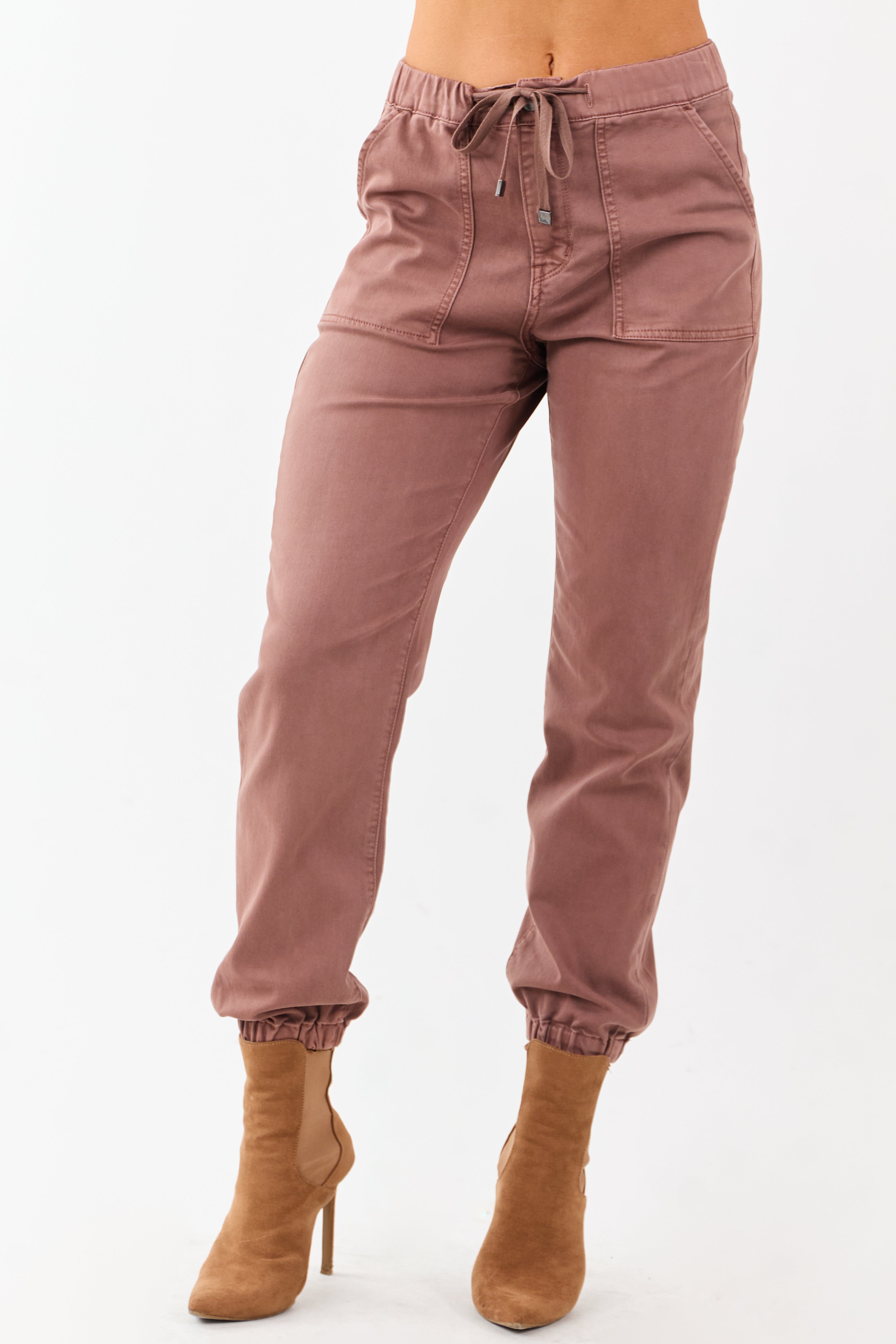 Mica Denim Sienna Cropped Jogger Jeans