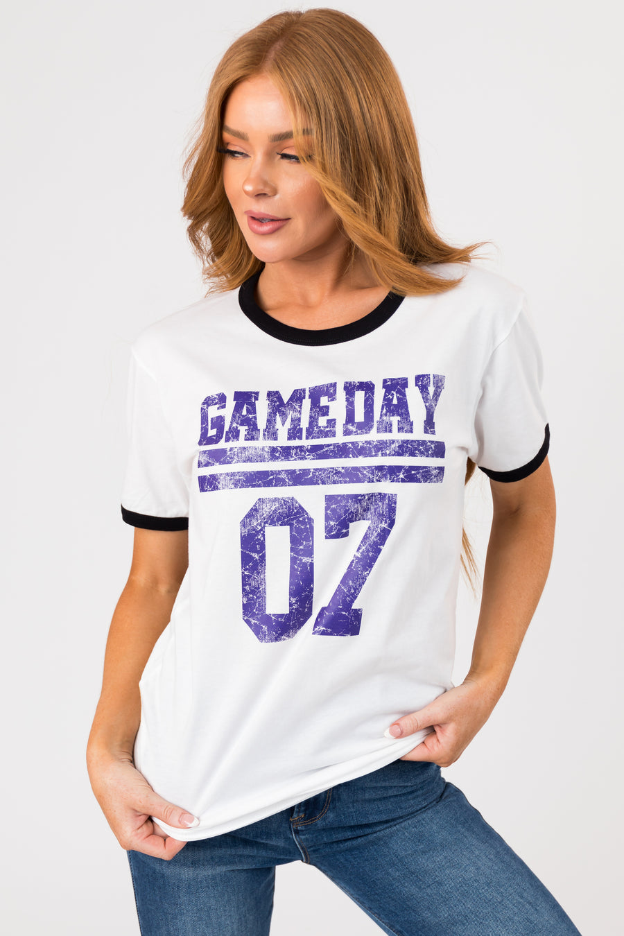 Off White 'Game Day 07' Graphic Tee