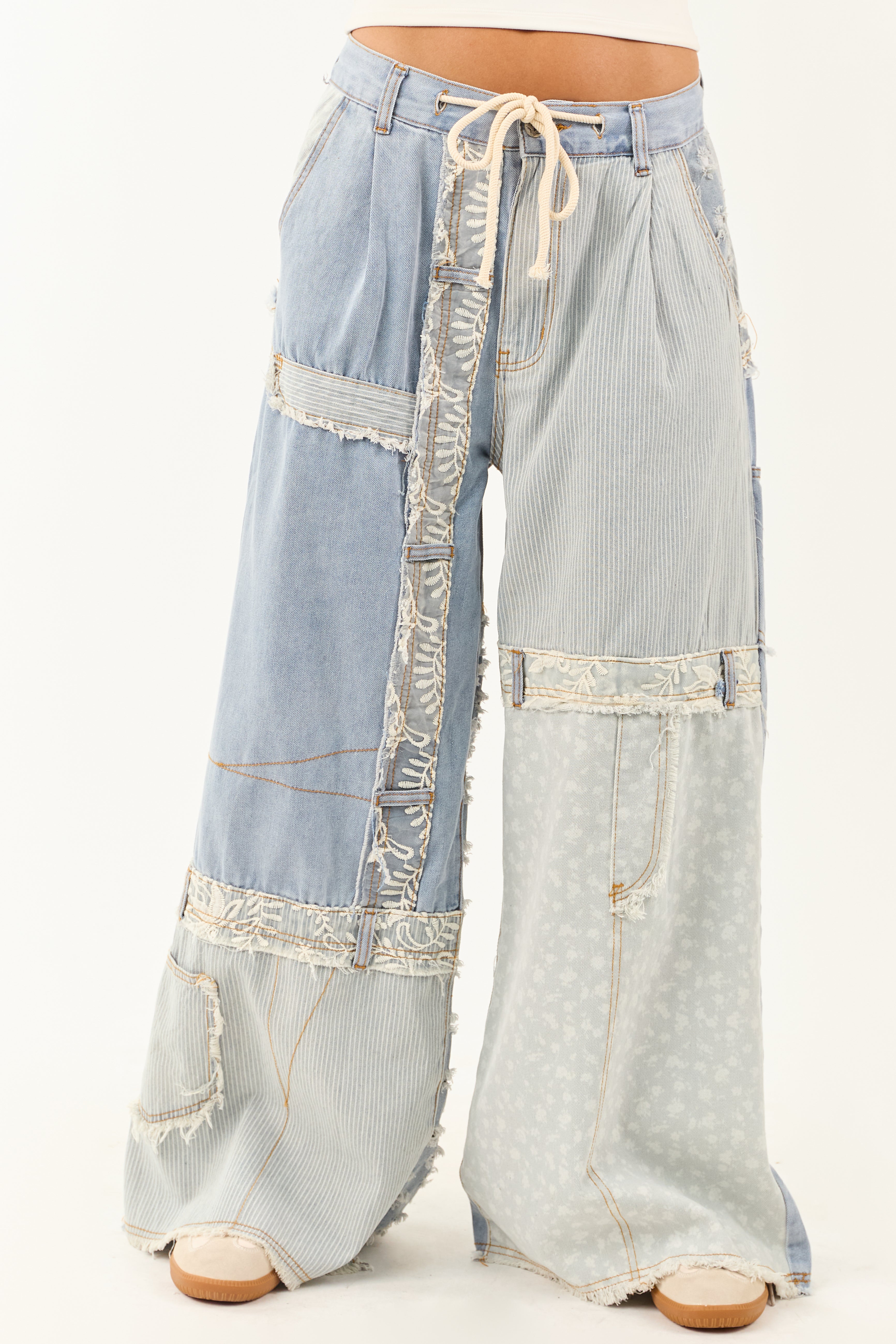 【LOOKPLE】Summer Washed Linen Semi-Wide Denim Pants★ Semi-formal Linen Straight Trousers, White Linen Pants