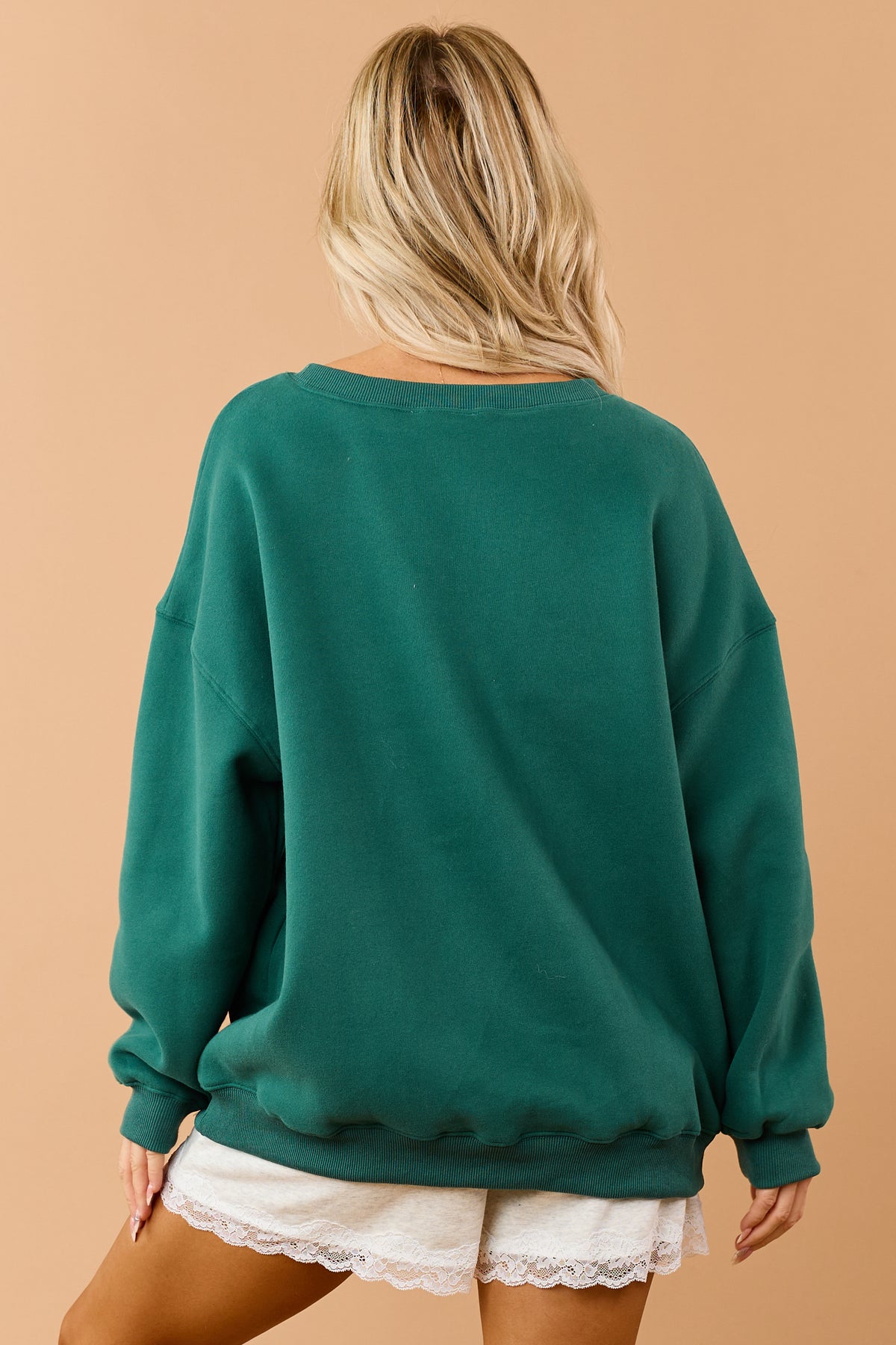 Pine Green Holiday PJ Graphic Sweatshirt