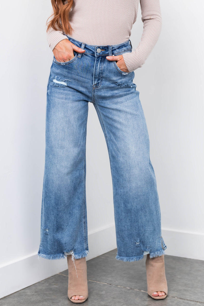 Risen Jeans | High Rise Ankle Straight