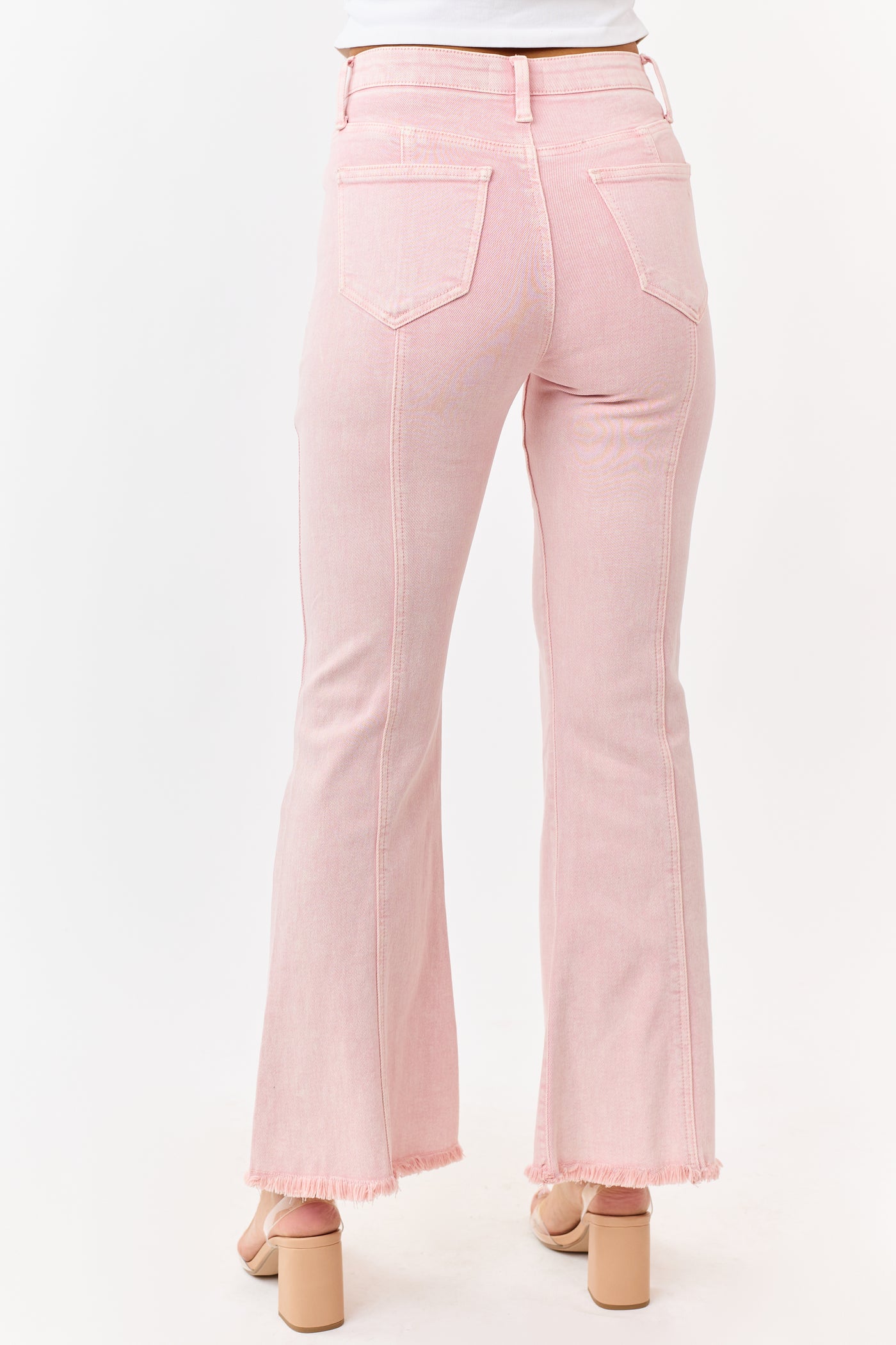 Saige Cherry Blossom Tummy Control Bootcut Jeans
