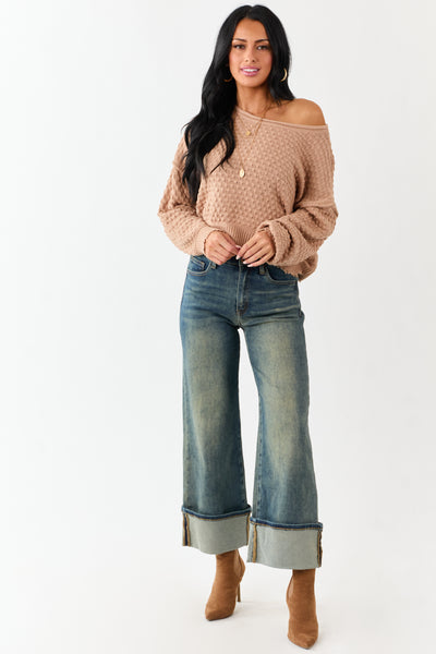 Saige Dark Vintage Tummy Control Stretchy Straight Jeans