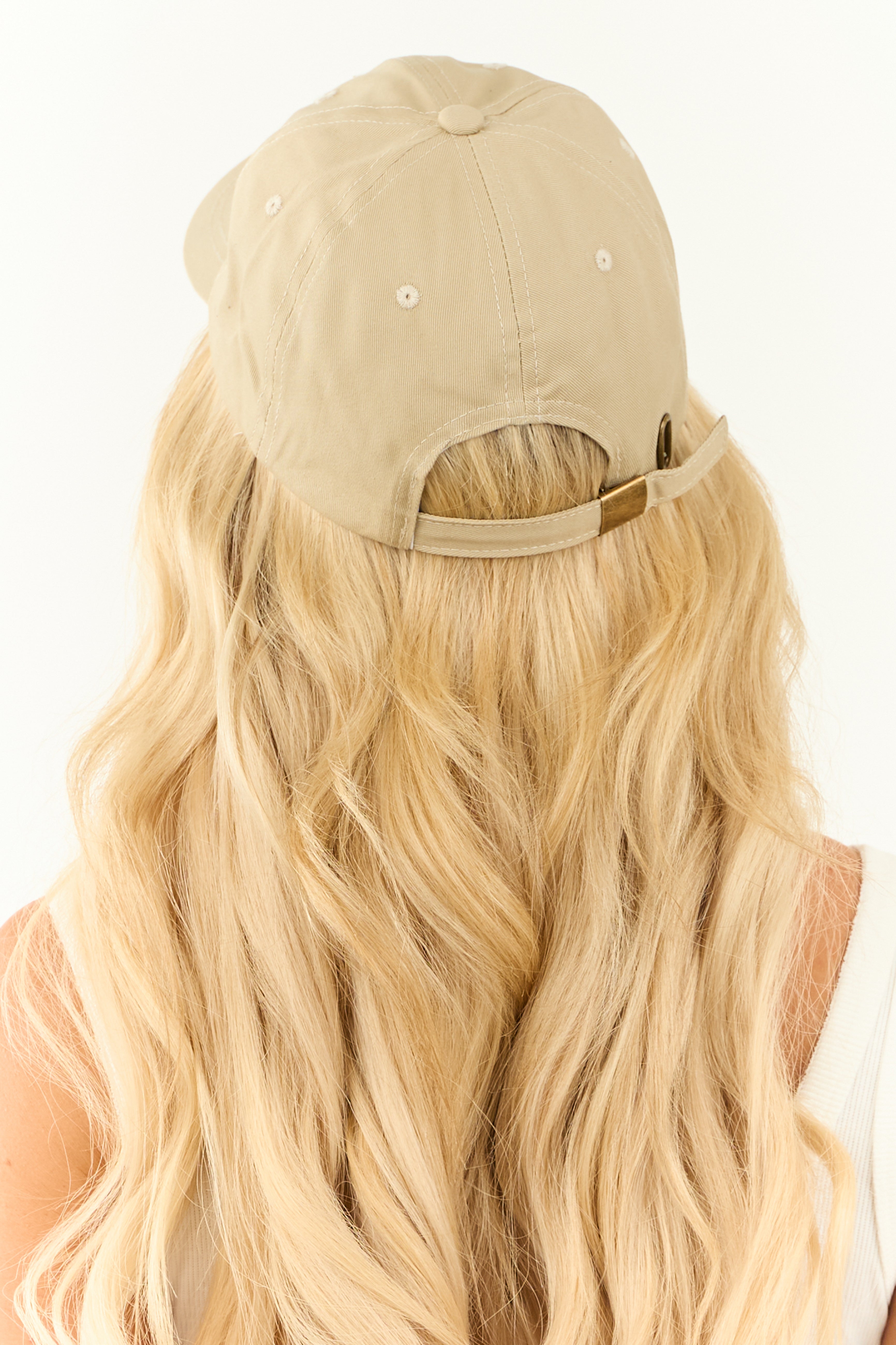 Sand Chenille Patch 'Mama' Baseball Cap