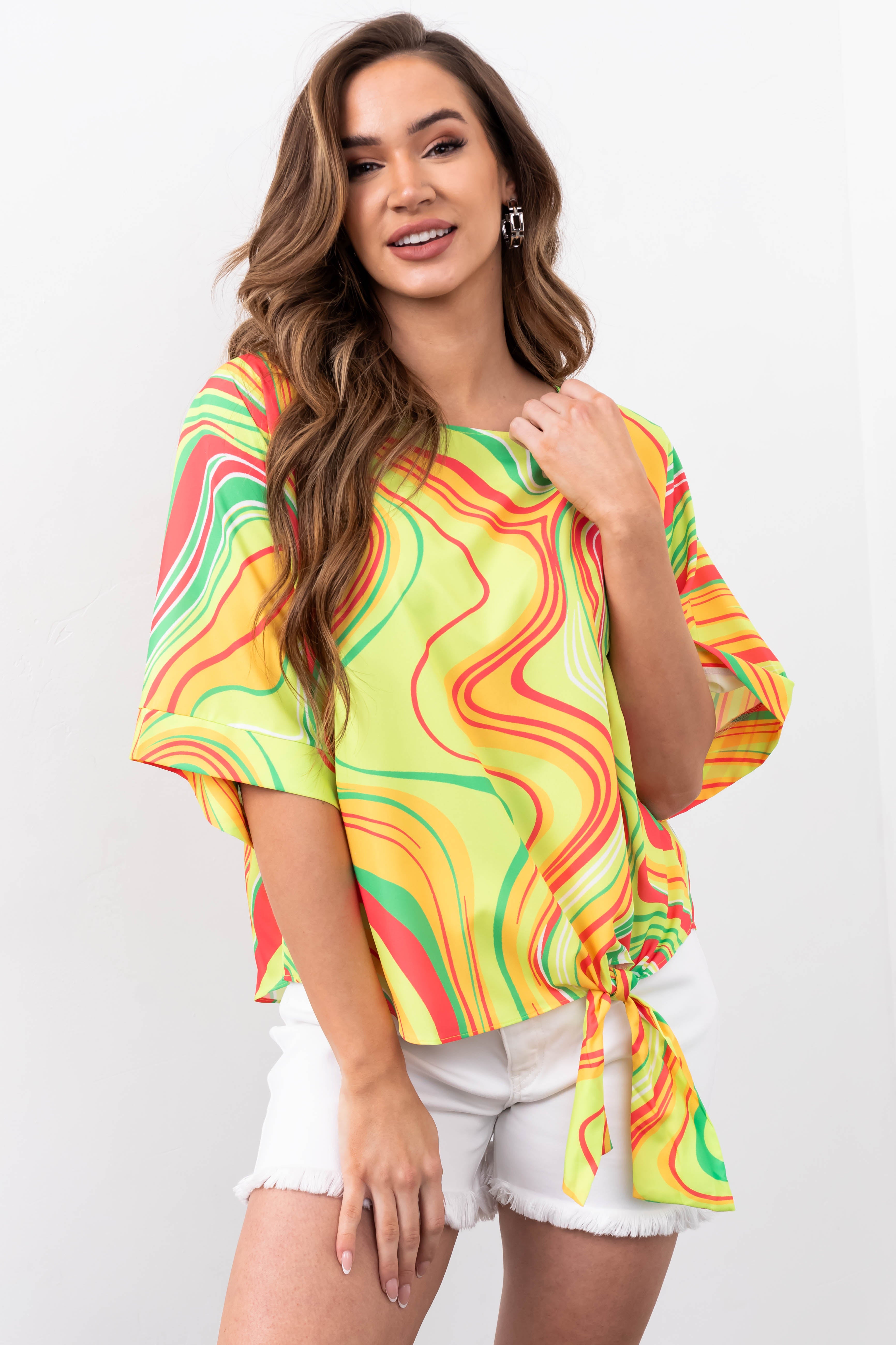 トップス melt the lady tie knot tops tie knot tops melt the lady（Summer Vibes: Ready or Knot Tie