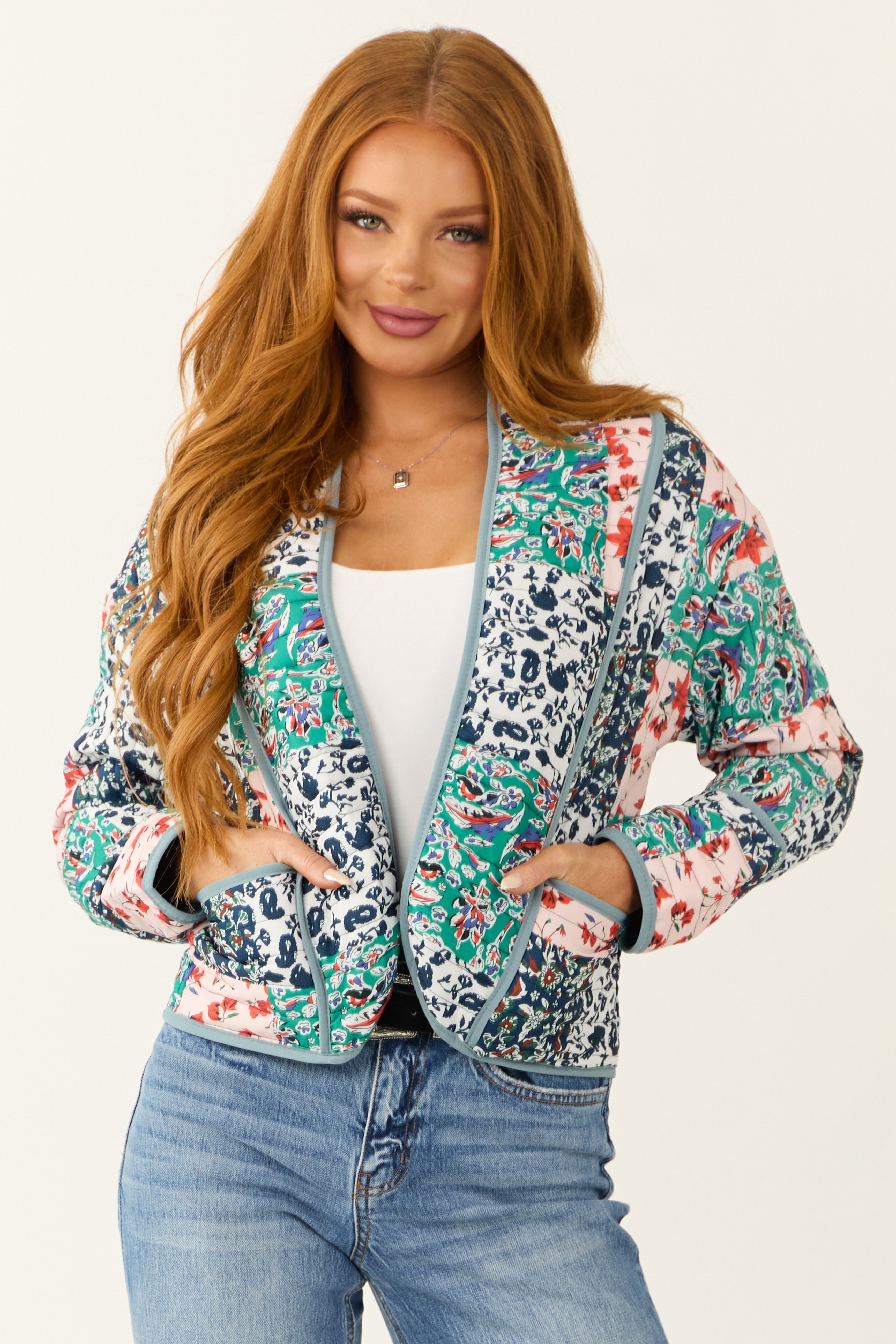ジャケット・アウター eaphi leaf pattern 2way quilting coat eaphi leaf pattern 2way quilting coat タグ - メルカリ